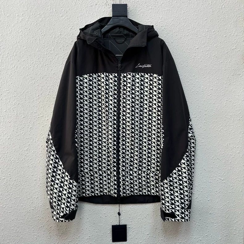 Louis Vuitton louis vuitton black and white jacket-dmc Size US XXL / EU 58 / 5 - 1 Thumbnail