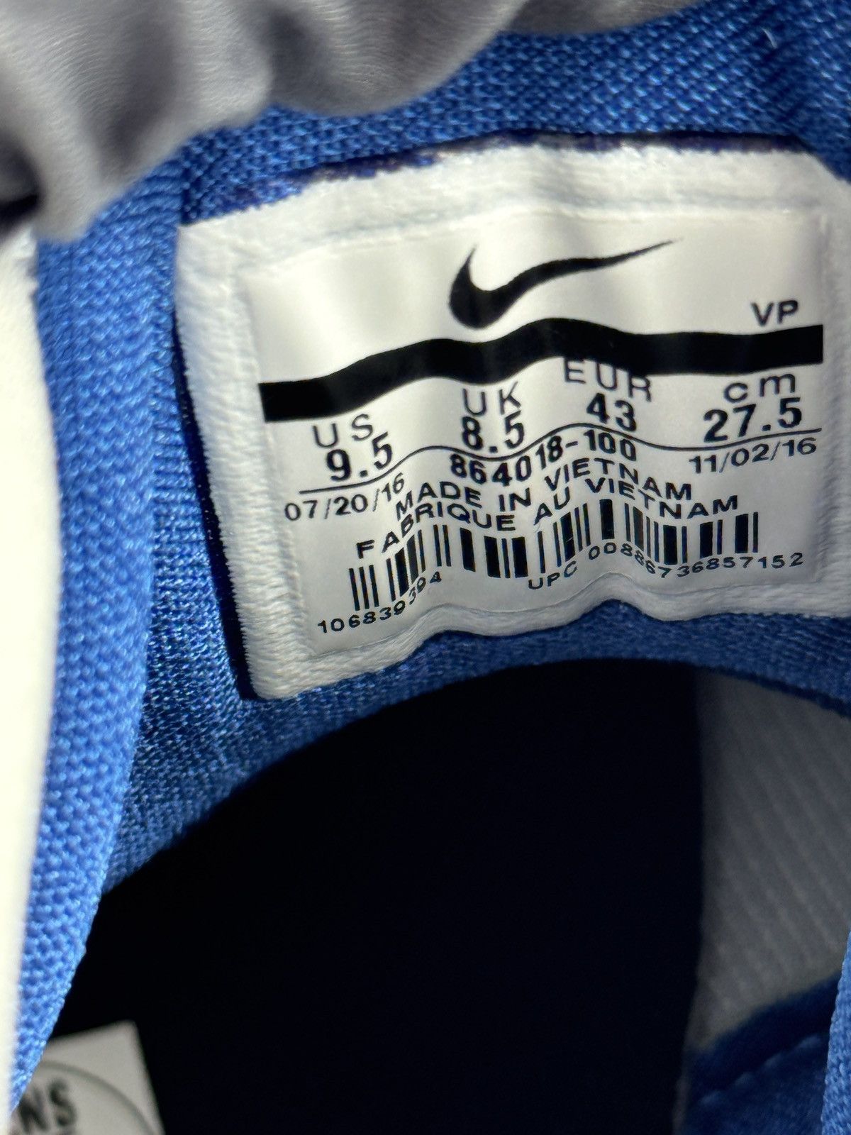 Nike AIR PENNY IV SNEAKERS 2017 Size US 9.5 / EU 42-43 - 12 Thumbnail