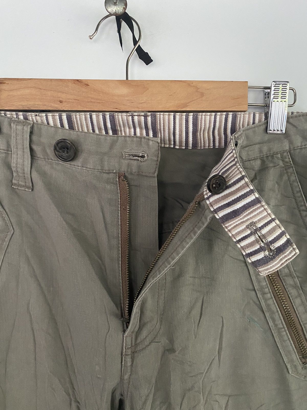 PPFM Vintage PPFM Zipper Cotton Jeans Pocket Double Knee Pants Size US 30 / EU 46 - 14 Thumbnail