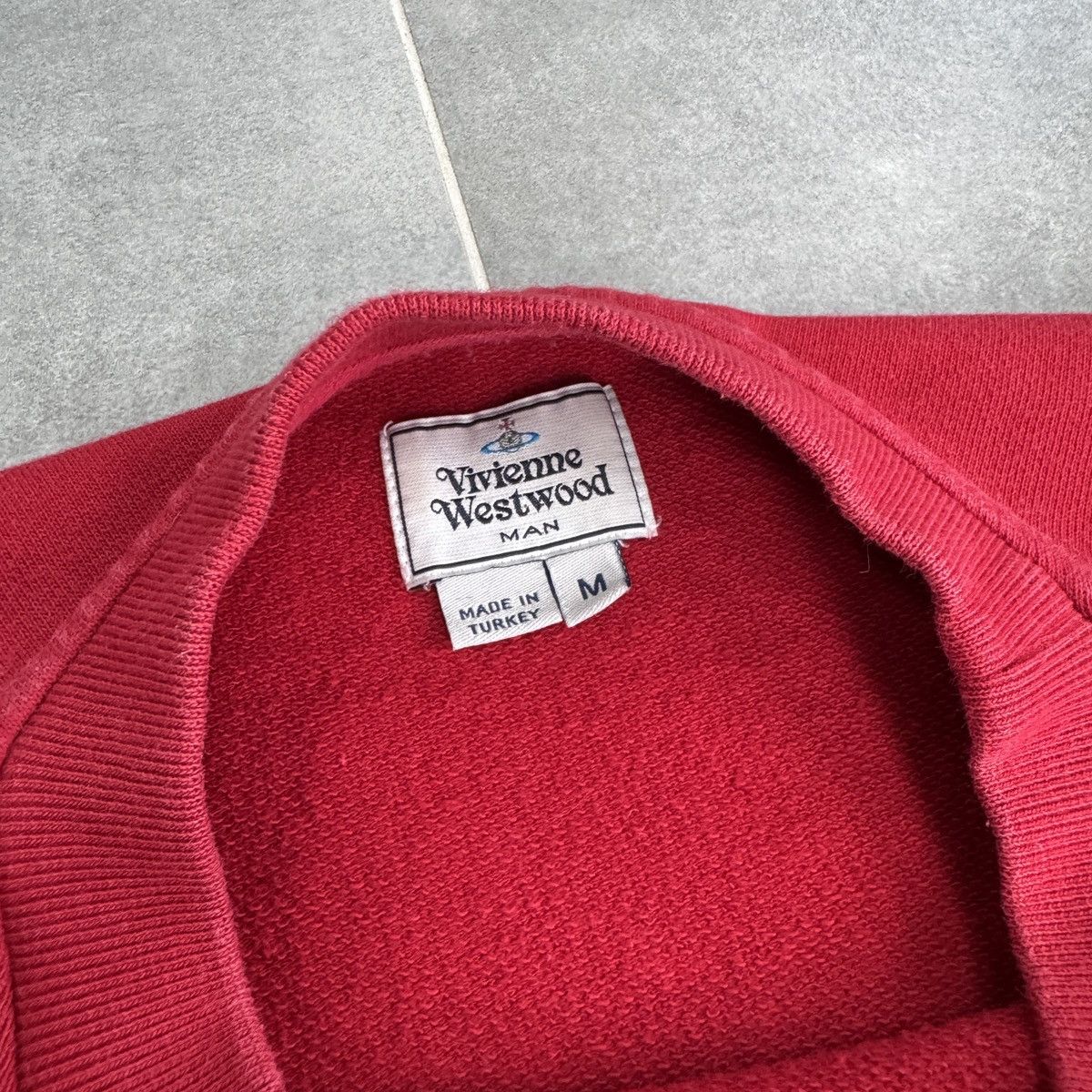 Vivienne Westwood Vivienne Westwood Man Sweatshirt Pullover Red Size M Size US M / EU 48-50 / 2 - 12 Thumbnail
