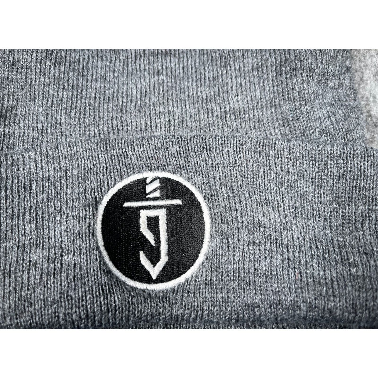 Port & Company Port & Company Beanie Knit Adult One Size Gray 100% Acrylic Hat Unisex Size ONE SIZE - 2 Thumbnail