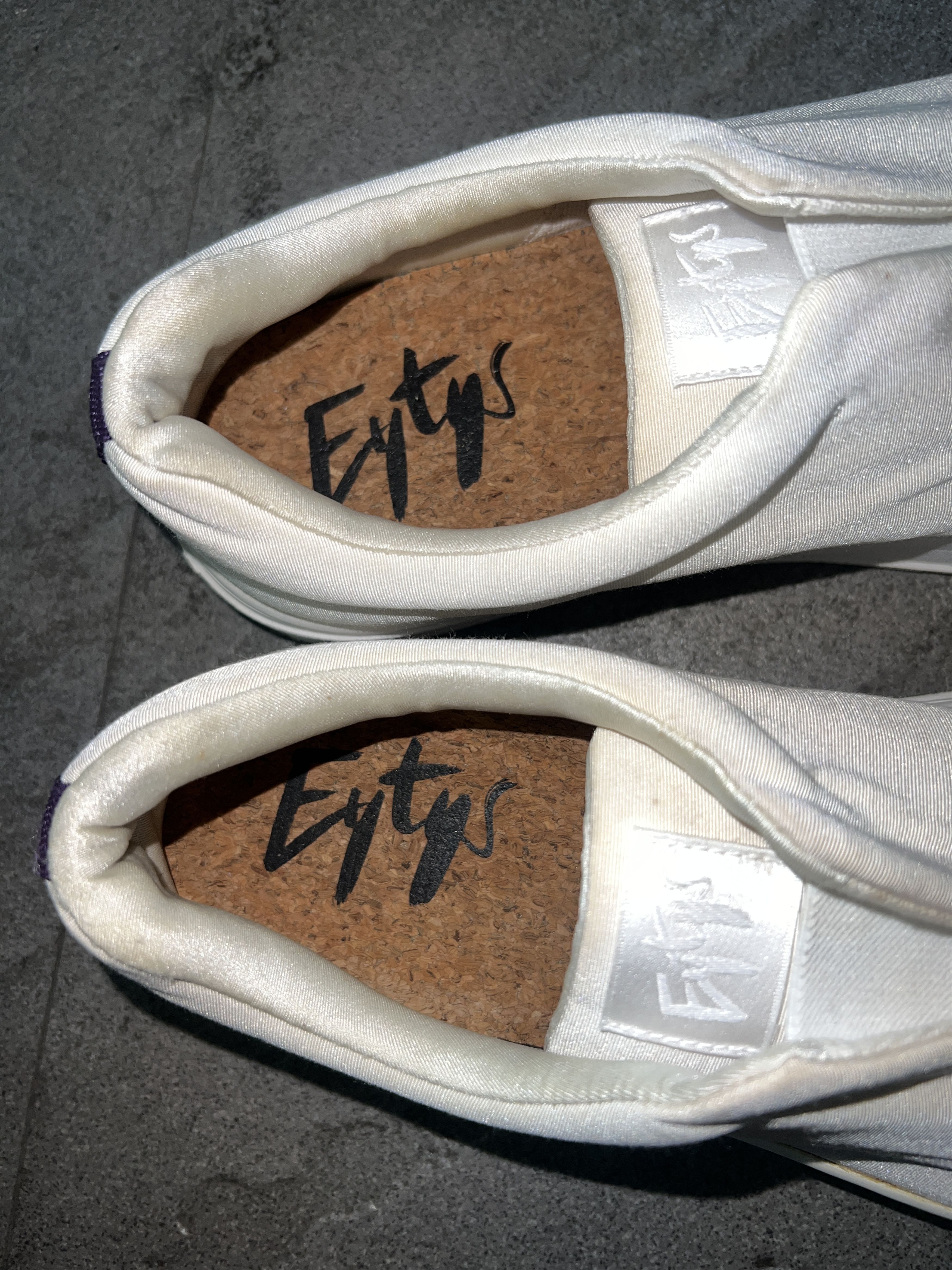 Eytys Eytys Canvas Slip On Sneakers Cream EU43 US10 Size US 10 / EU 43 - 10 Thumbnail