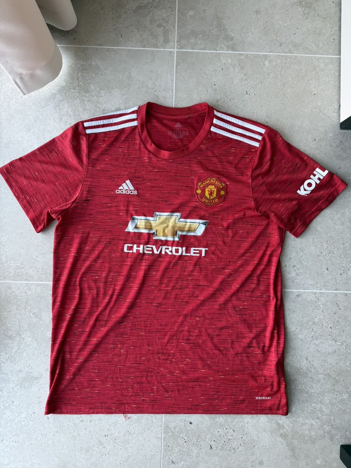 Adidas 🔷Adidas Manchester United 2020/21 Soccer jersey🔷 Size US XL / EU 56 / 4 - 1 Thumbnail