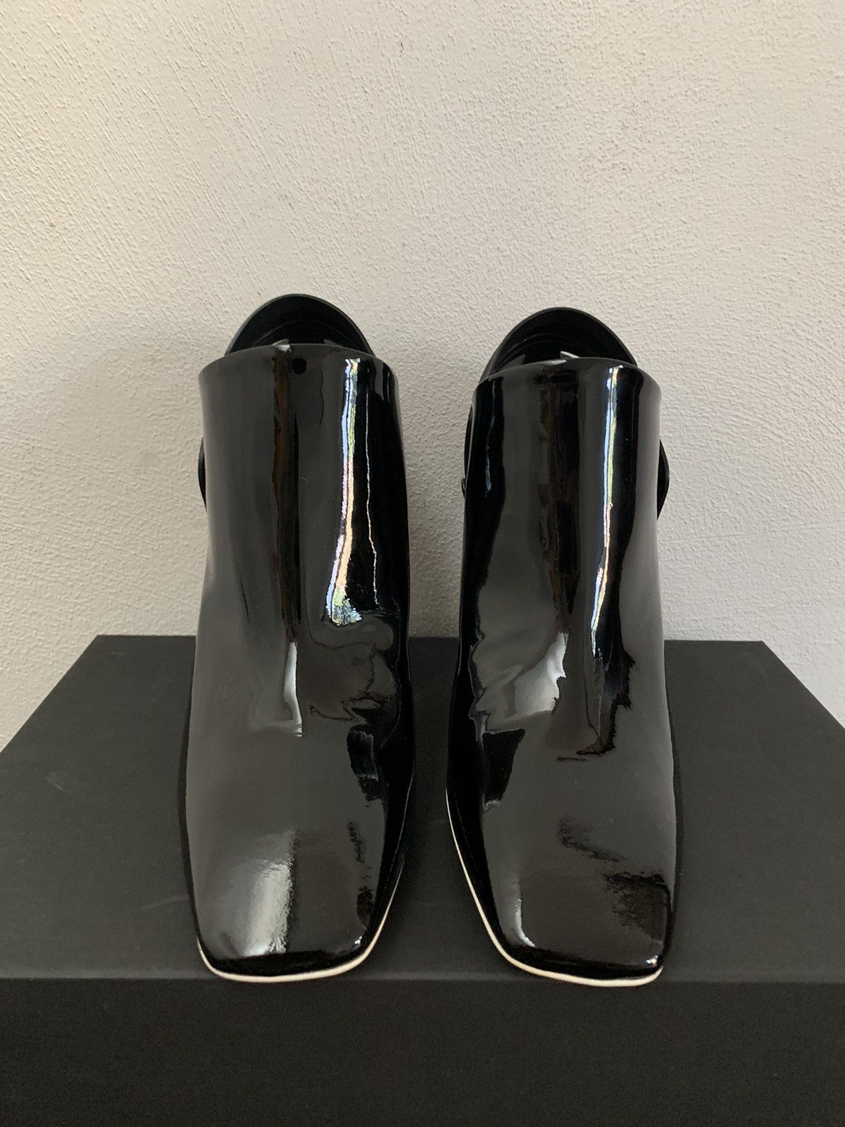 1017 ALYX 9SM Alyx Black Vernice Aw Moto Heel Size US 7 / IT 37 - 10 Thumbnail