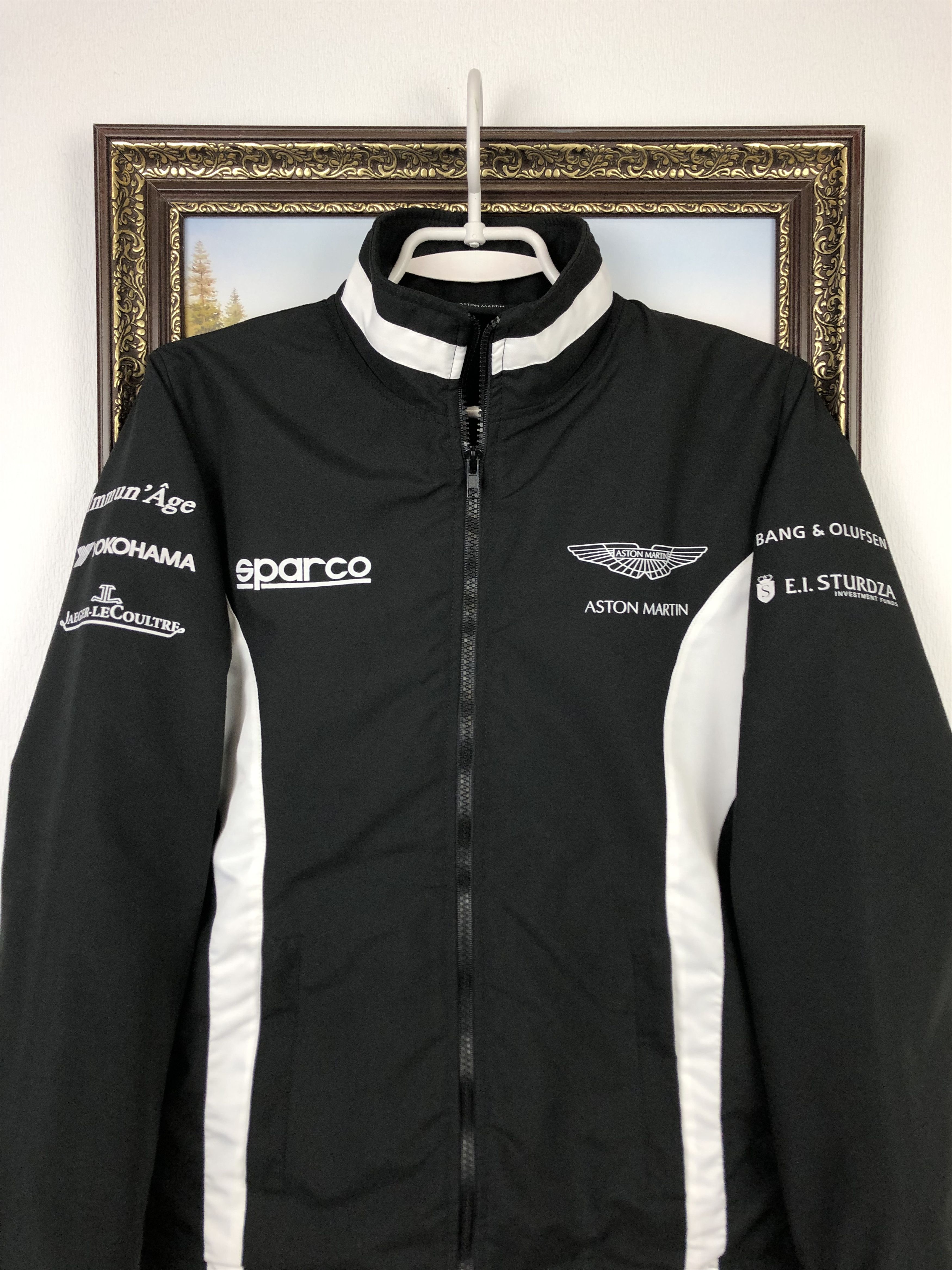 Vintage Formula 1 Aston Martin Racing Le Mans Team Jacket Track Size S / US 4 / IT 40 - 2 Thumbnail
