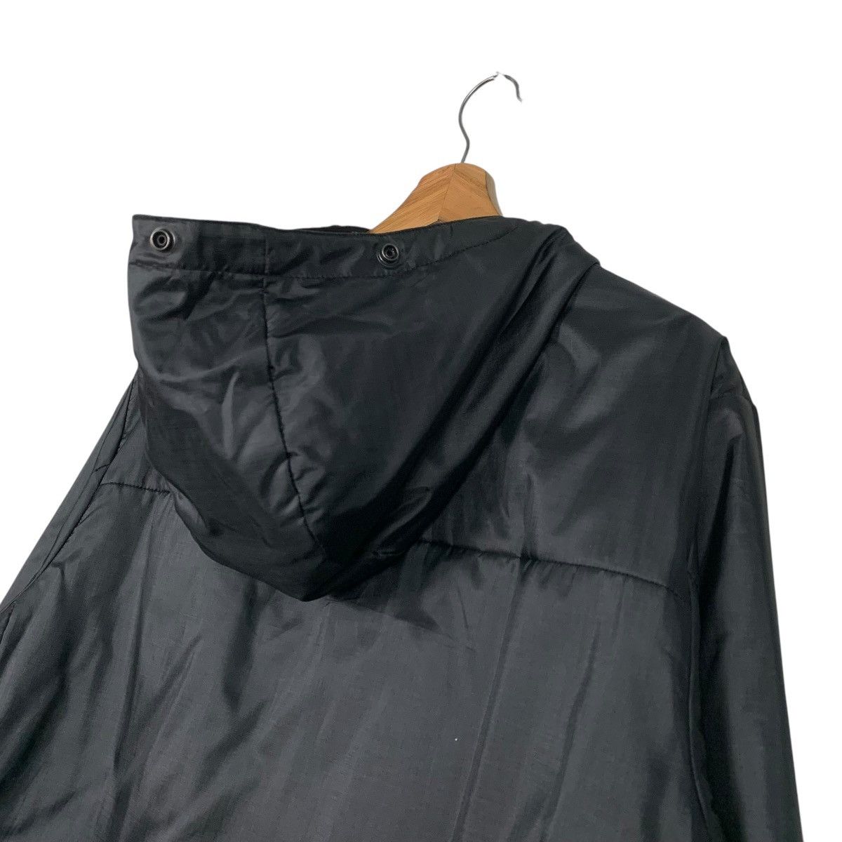 Prada Vintage Prada Hooded Nylon Long Jacket Size US L / EU 52-54 / 3 - 8 Thumbnail