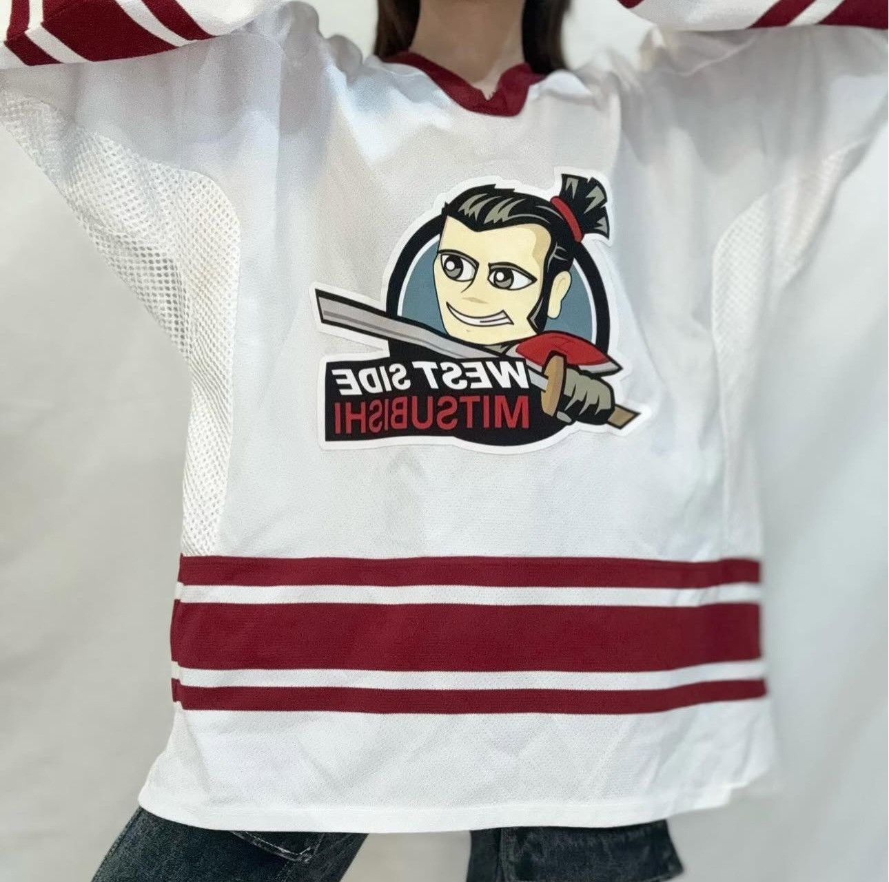 Vintage Westside mitsubishi hockey Size US XXL / EU 58 / 5 - 3 Thumbnail
