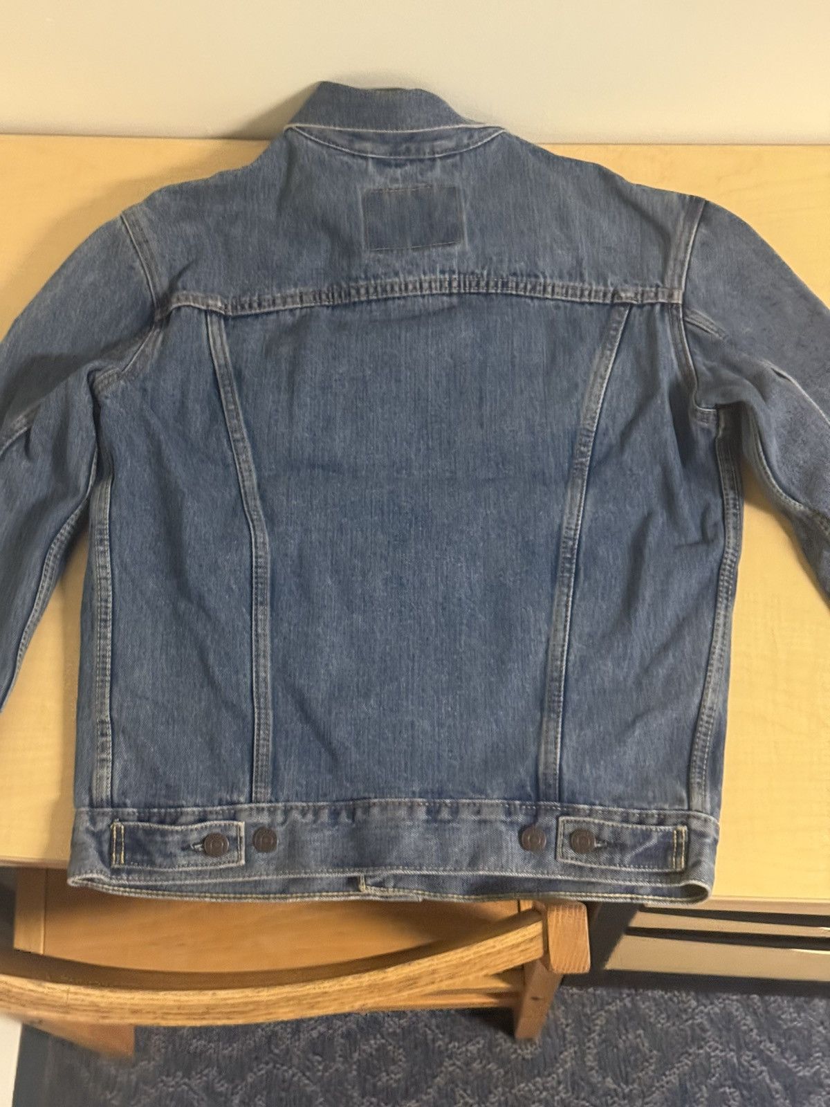 Levi's Vintage Levi Strauss Denim Trucker Jean Jacket Blue Sz Small Size US S / EU 44-46 / 1 - 3 Thumbnail