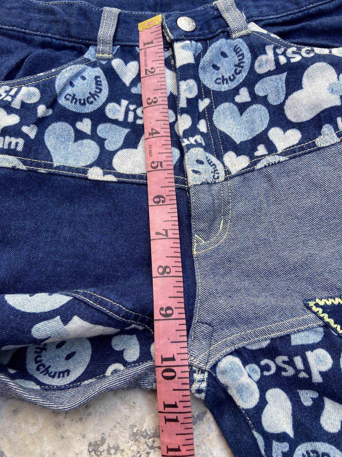 Hysteric Glamour Vtg chuchum smile denim flare boutcut Size 24" / US 00 / IT 34 - 16 Thumbnail
