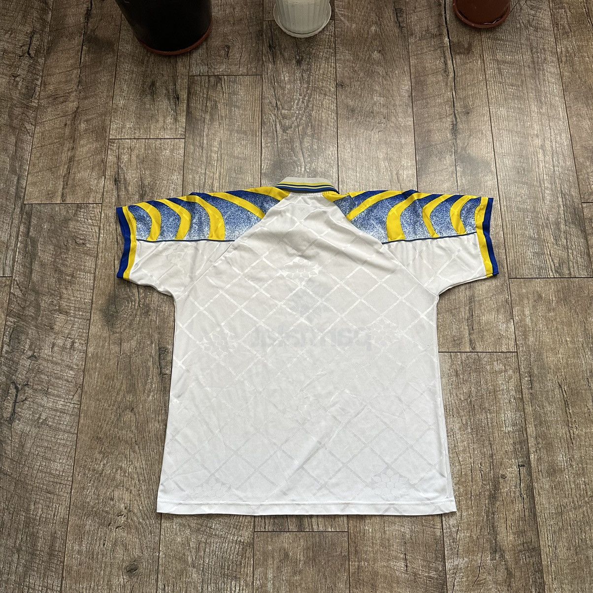 Puma 1995/97 Puma Parma AC Home Soccer Jersey/Shirt Size US XL / EU 56 / 4 - 13 Thumbnail