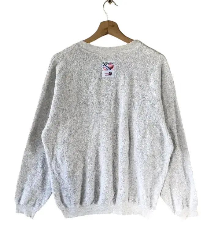 Vintage Vintage 90's Fifa World Cup USA Fleece Sweatshirts Size US M / EU 48-50 / 2 - 2 Thumbnail