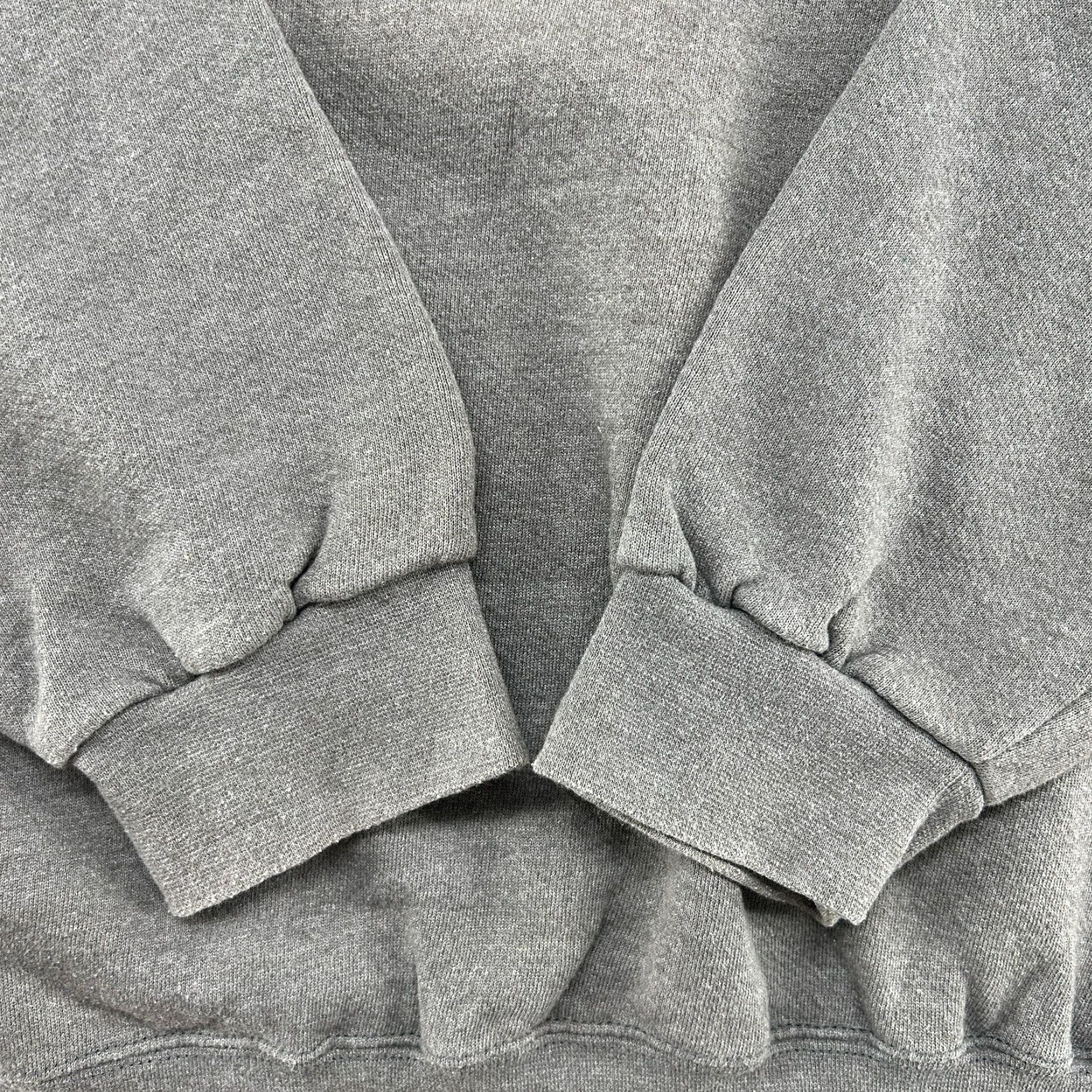 Nike VINTAGE Nike Sweatshirt Mens L Grey Pullover Crew Neck Swoosh Mini Check Y2K Cotton Fleece Logo Sweatshirt All Seasons Size US L / EU 52-54 / 3 - 2 Thumbnail