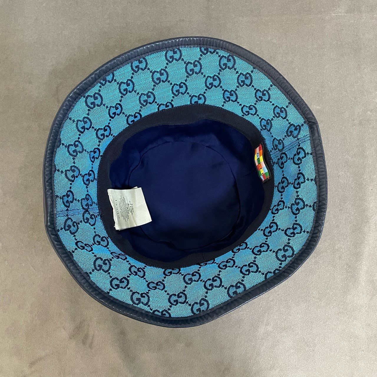 Gucci Gucci Size S Blue full-print fisherman's hat 2501-Nextarrow Size ONE SIZE - 2 Thumbnail