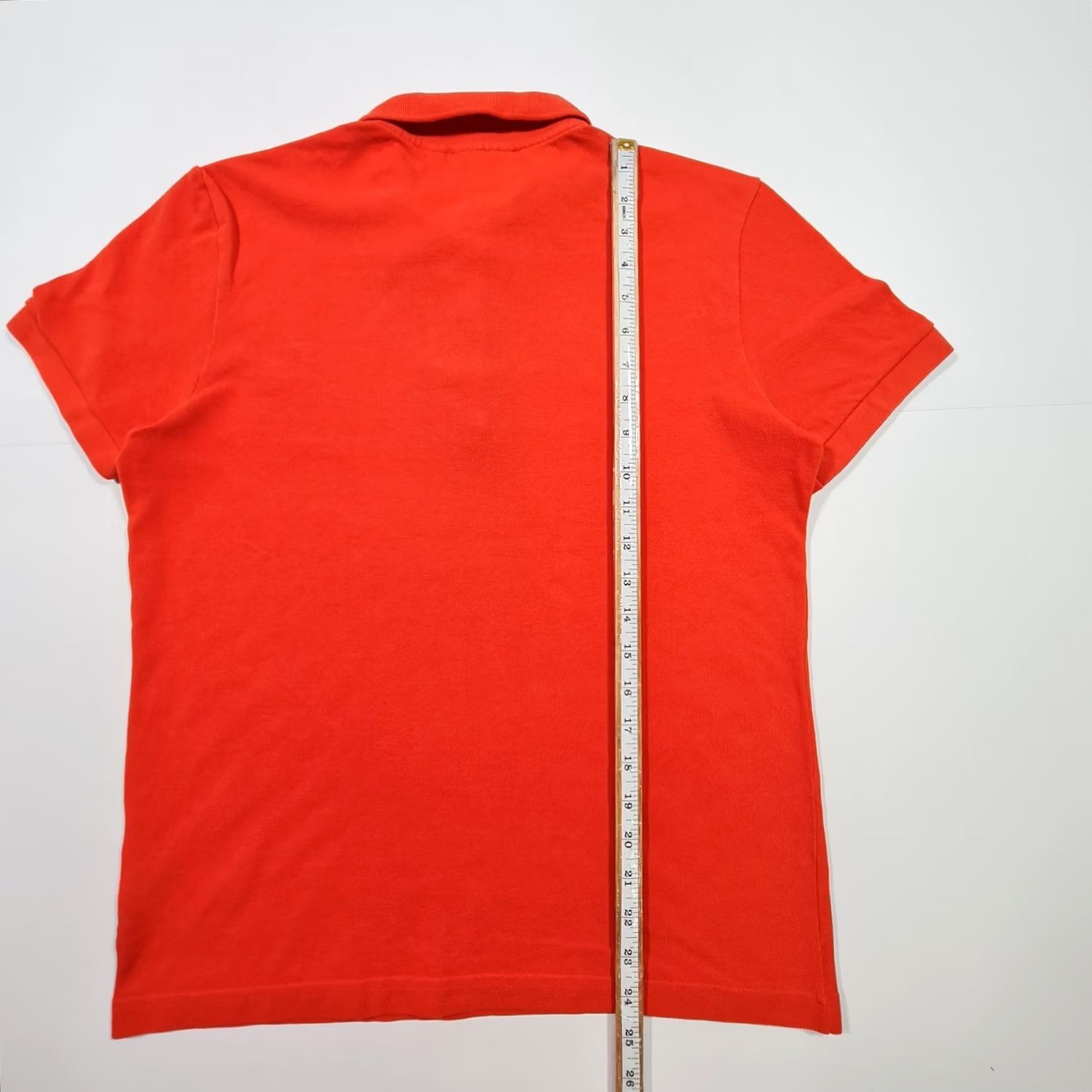 Lacoste Lacoste Polo Shirt Mens Orange Small Short Sleeve Cotton Regular Fit Pique Button Collared Logo Golf Walking Size US S / EU 44-46 / 1 - 7 Thumbnail