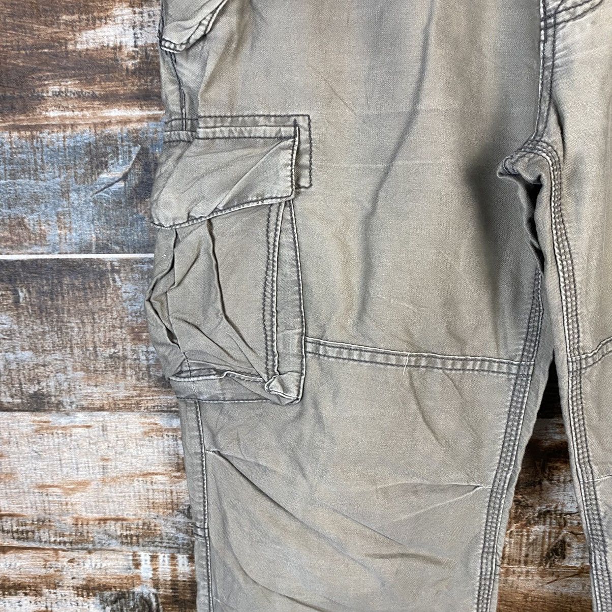 Japanese Brand DL Back Number Beige Cargo Multipocket Pants #C1274 Size US 32 / EU 48 - 10 Thumbnail
