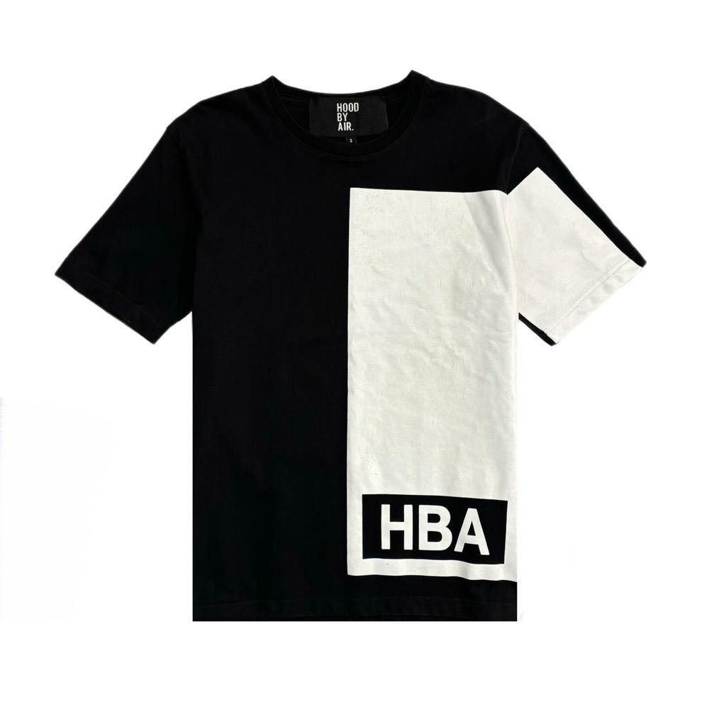 HBA [ HOOD BY AIR ] PANEL LOGO TEE