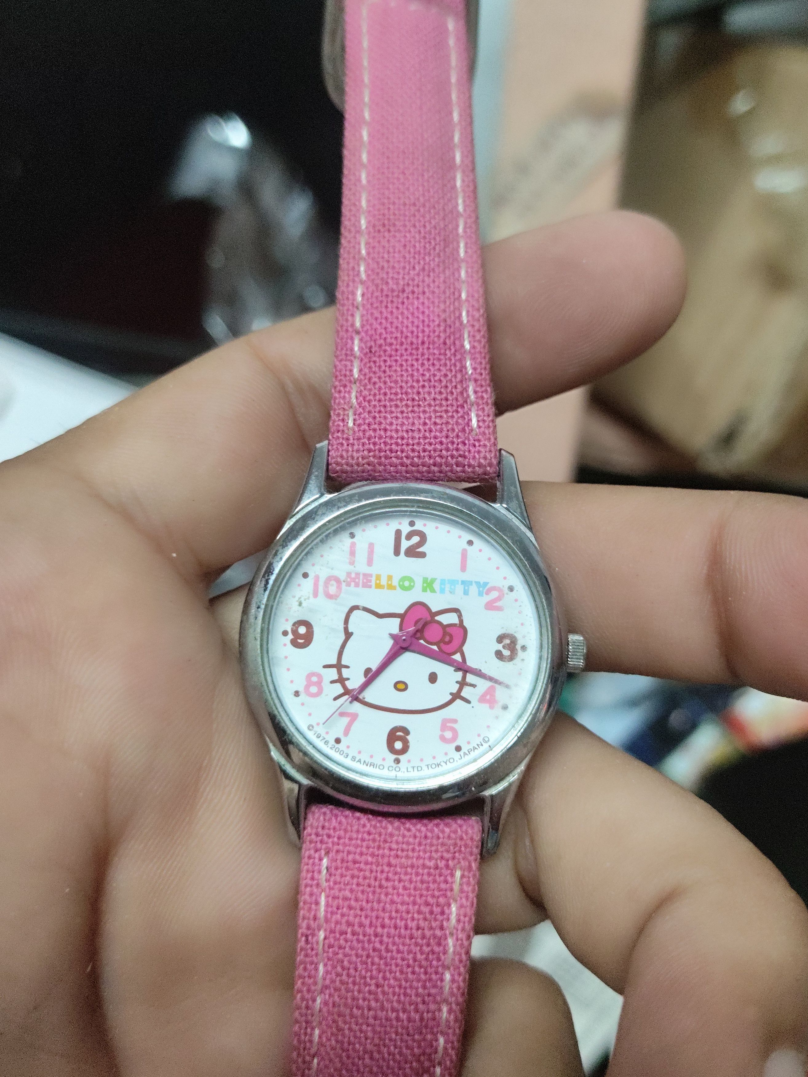 Vintage Vintage Hello Kitty Collection Japan Quartz Watch Size ONE SIZE - 4 Thumbnail