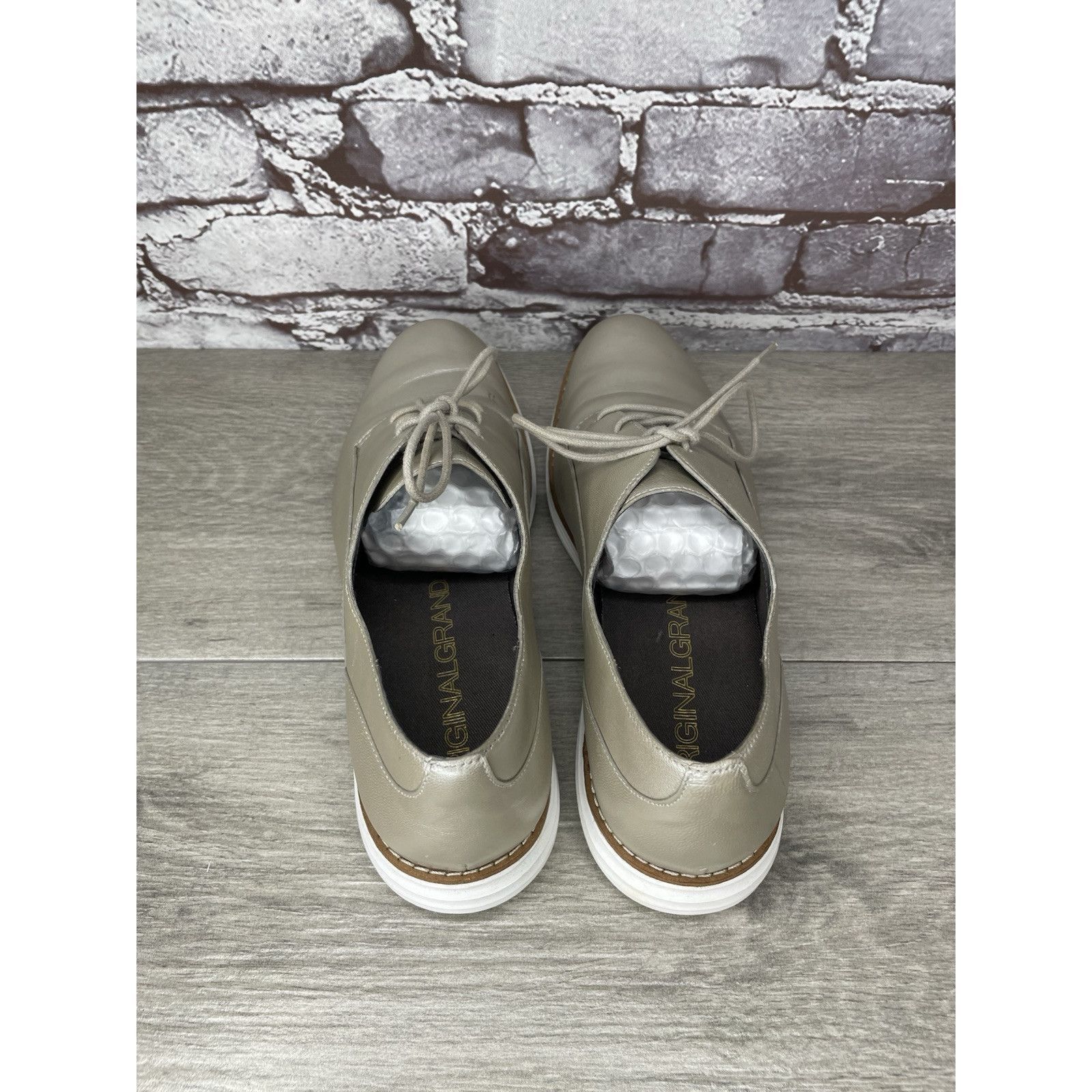Cole Haan Cole Haan Original Grand Pearl Metallic Oxfords Shoes Women Size US 8 / IT 38 - 5 Thumbnail