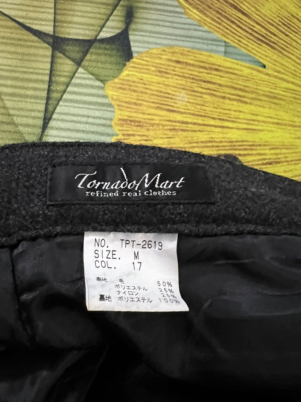 If Six Was Nine × Tornado Mart TORNADO MART WOOL PUNK PANTS VERY RARE Size US 30 / EU 46 - 12 Thumbnail