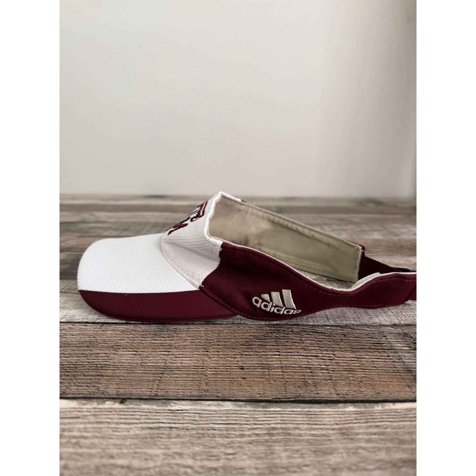 Adidas Texas A&M Aggies Adidas Adjustable Visor Size ONE SIZE - 4 Thumbnail