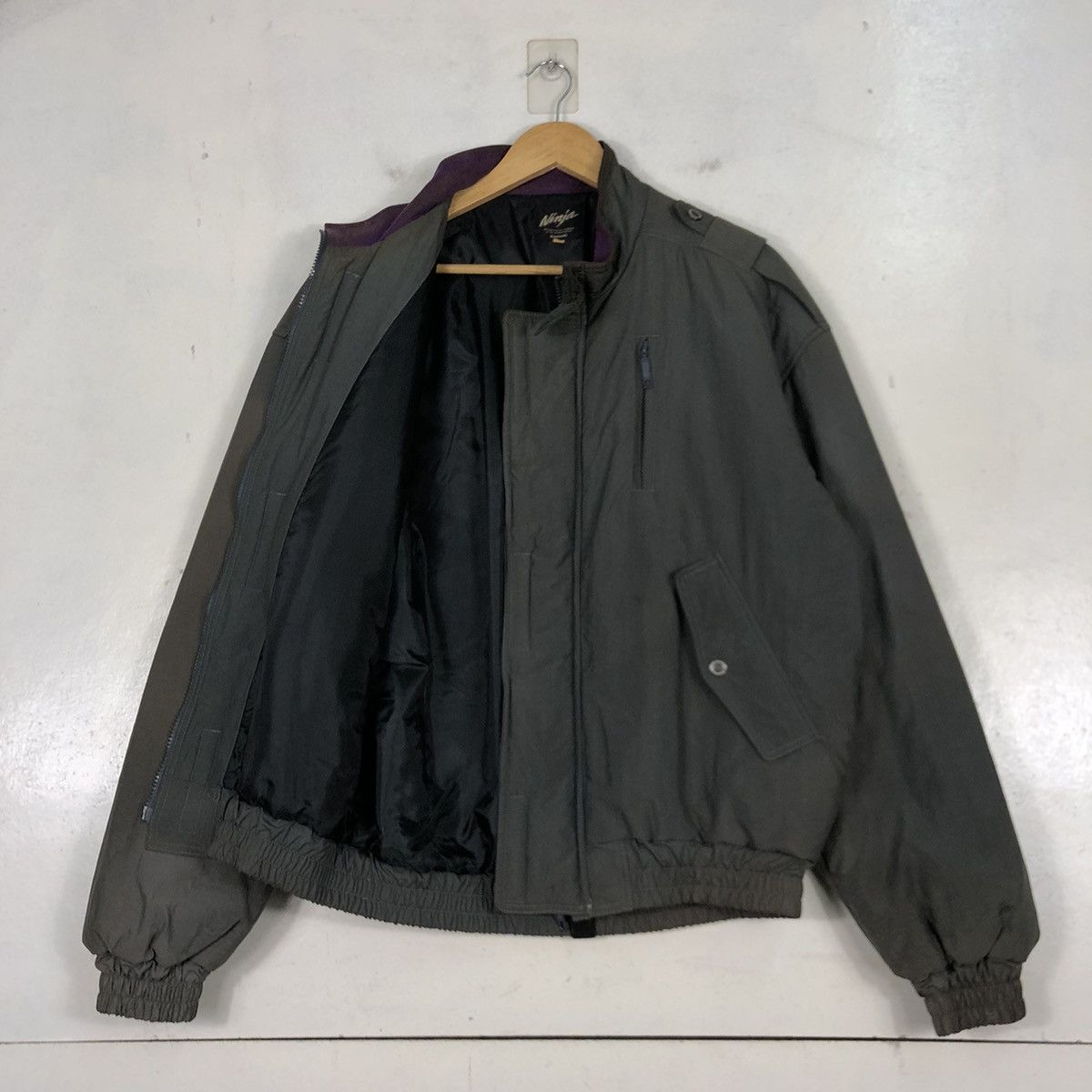 Other Vintage Kawasaki Ninja Bomber Jacket Size US M / EU 48-50 / 2 - 9 Thumbnail