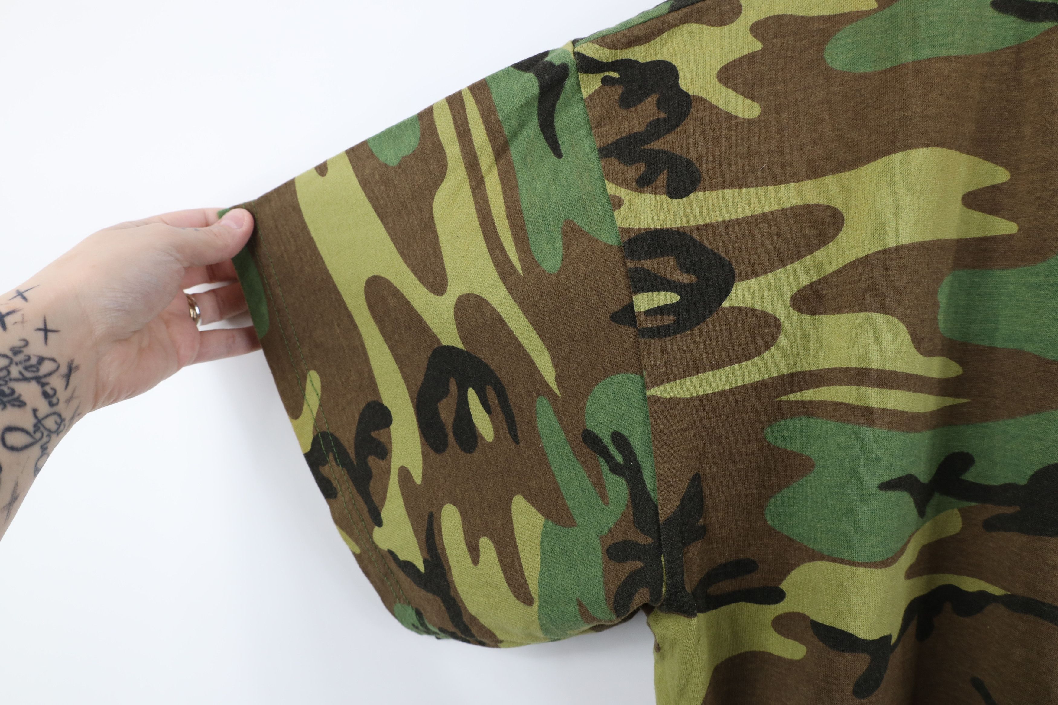 Rothco × Vintage Vintage Rothco Military Heavyweight Short Sleeve T-Shirt Size US XL / EU 56 / 4 - 8 Thumbnail