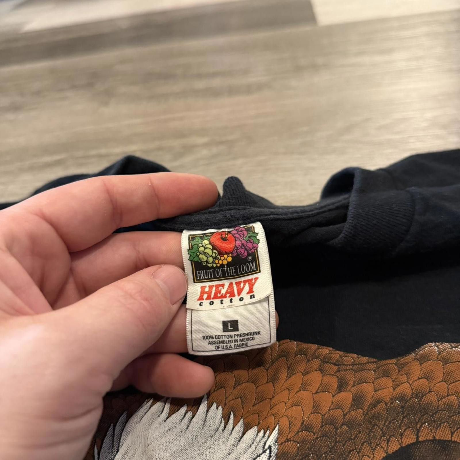 Fruit Of The Loom Vintage ride free friday the 13th port Dover t shirt 00s L Size US L / EU 52-54 / 3 - 8 Thumbnail
