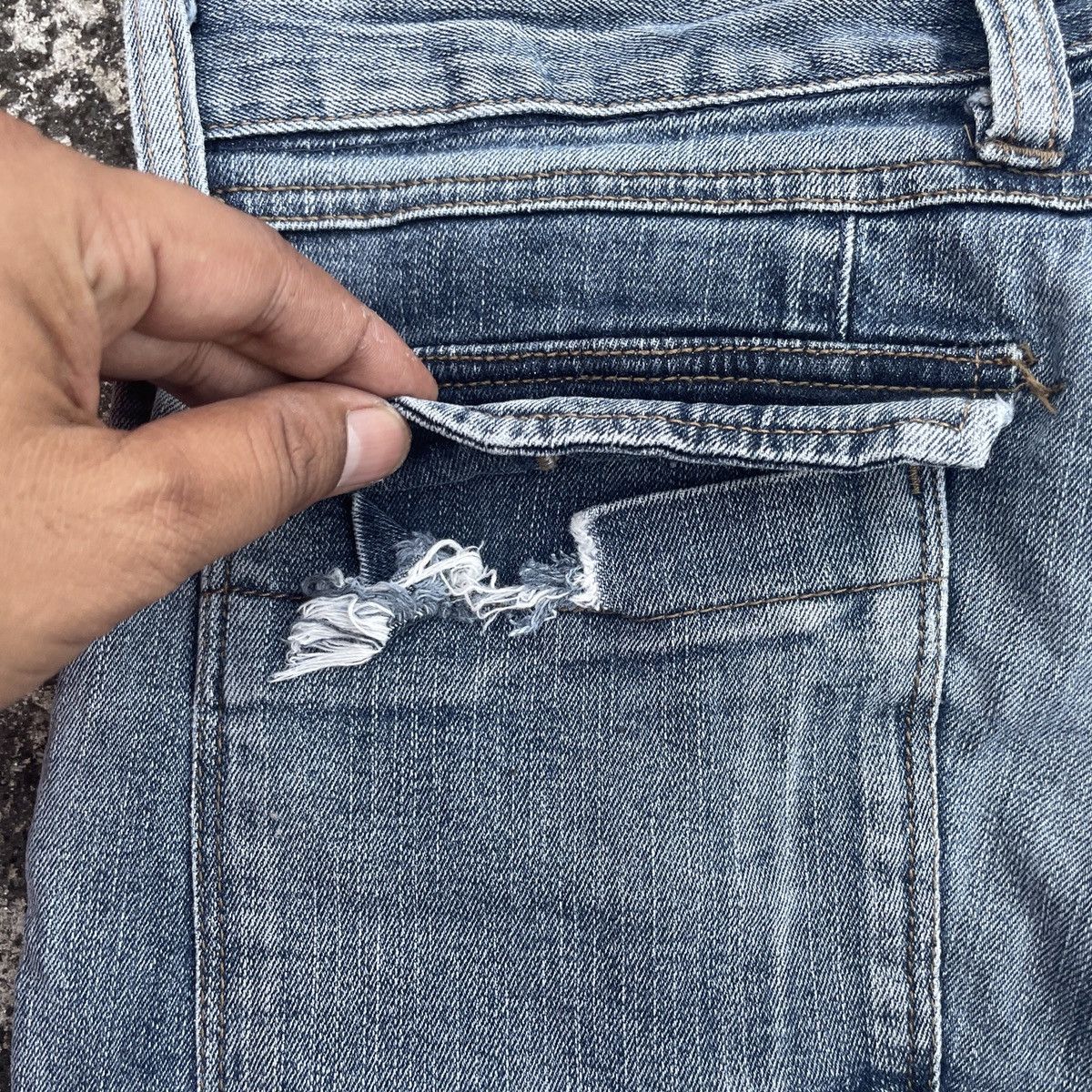 Japanese Brand Vintage Unbranded Tactical Mulitpocket Distressed Denim Size US 32 / EU 48 - 10 Thumbnail