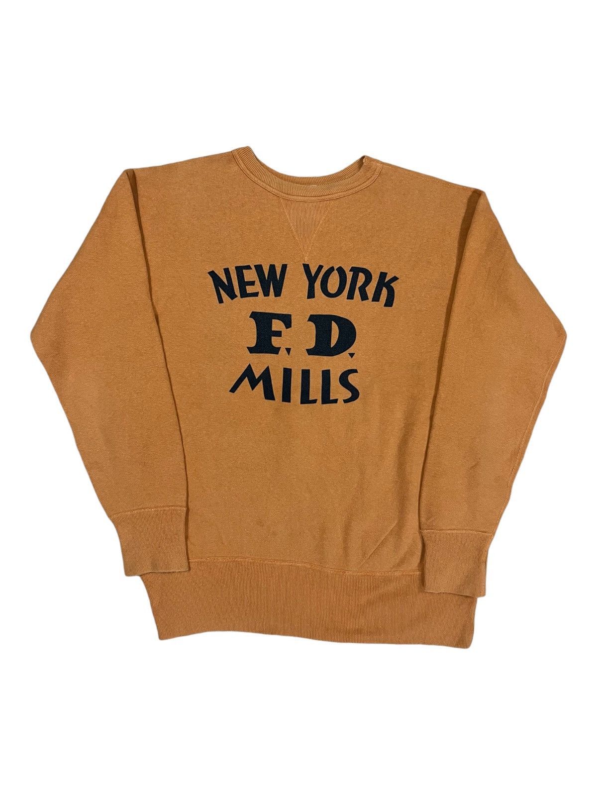Vintage Vintage 1940s Inspire New York Fire Dept Single V Sweatshirt Size US L / EU 52-54 / 3 - 1 Thumbnail