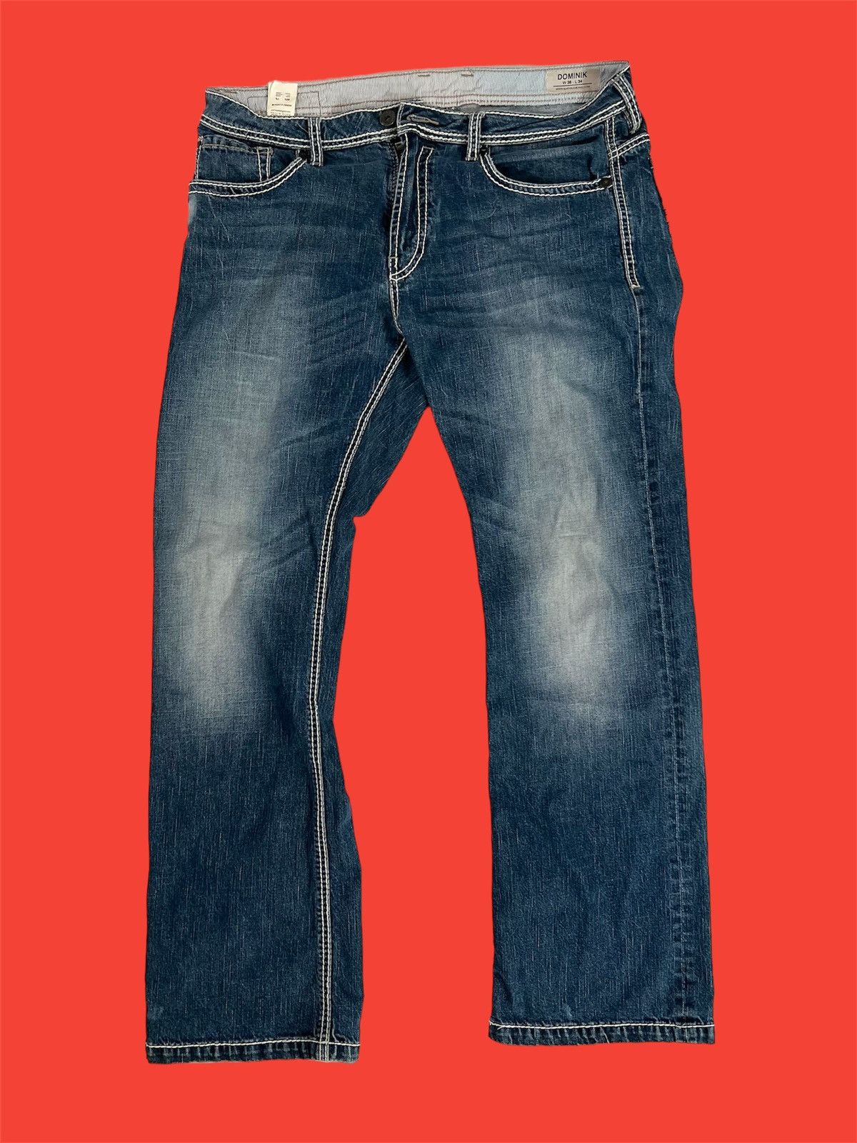 Buffalo David Bitton Buffalo David Bitton Biker Jeans Size US 36 / EU 52 - 2 Thumbnail