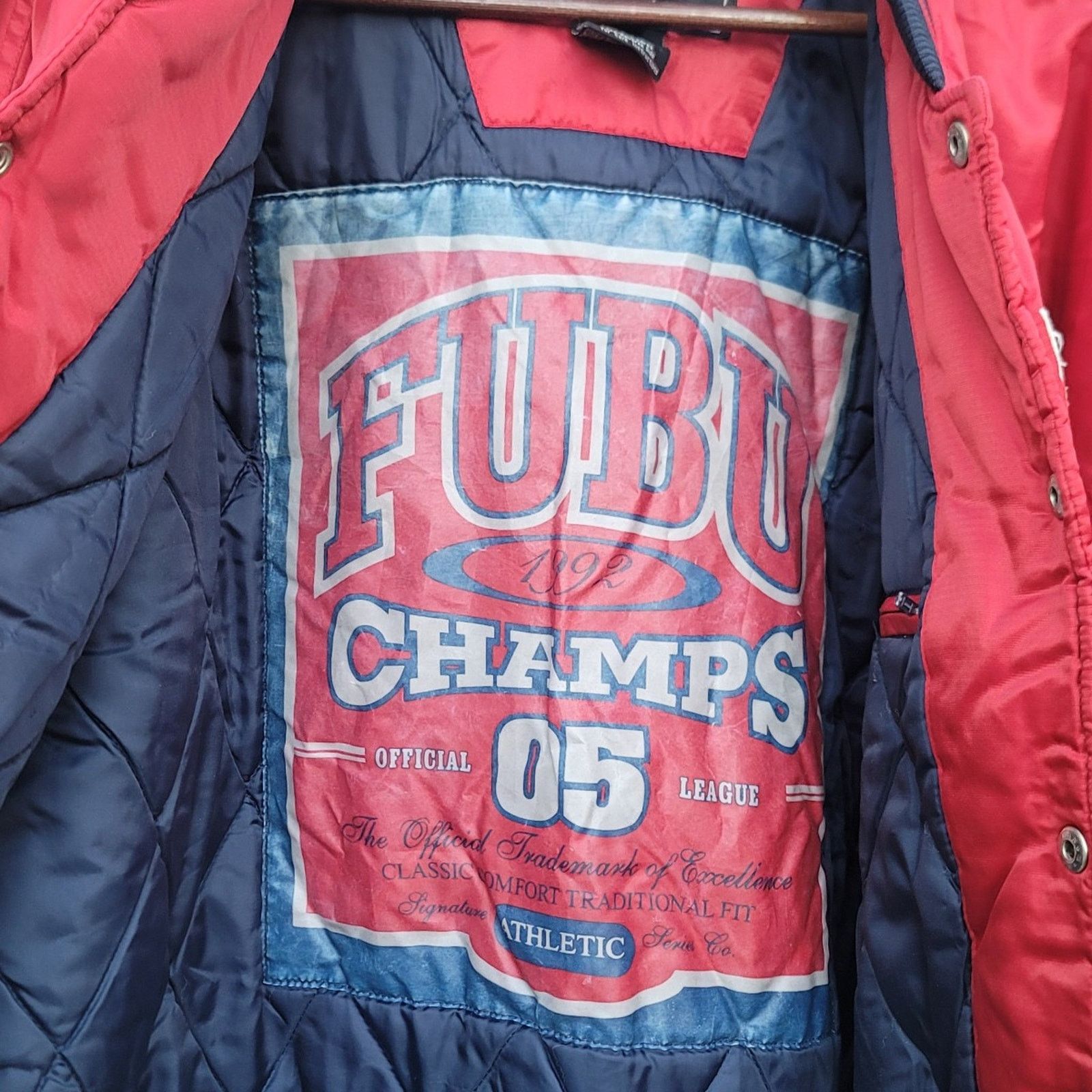 Fubu Vtg FUBU Satin Bomber Jacket Size US XXL / EU 58 / 5 - 5 Thumbnail
