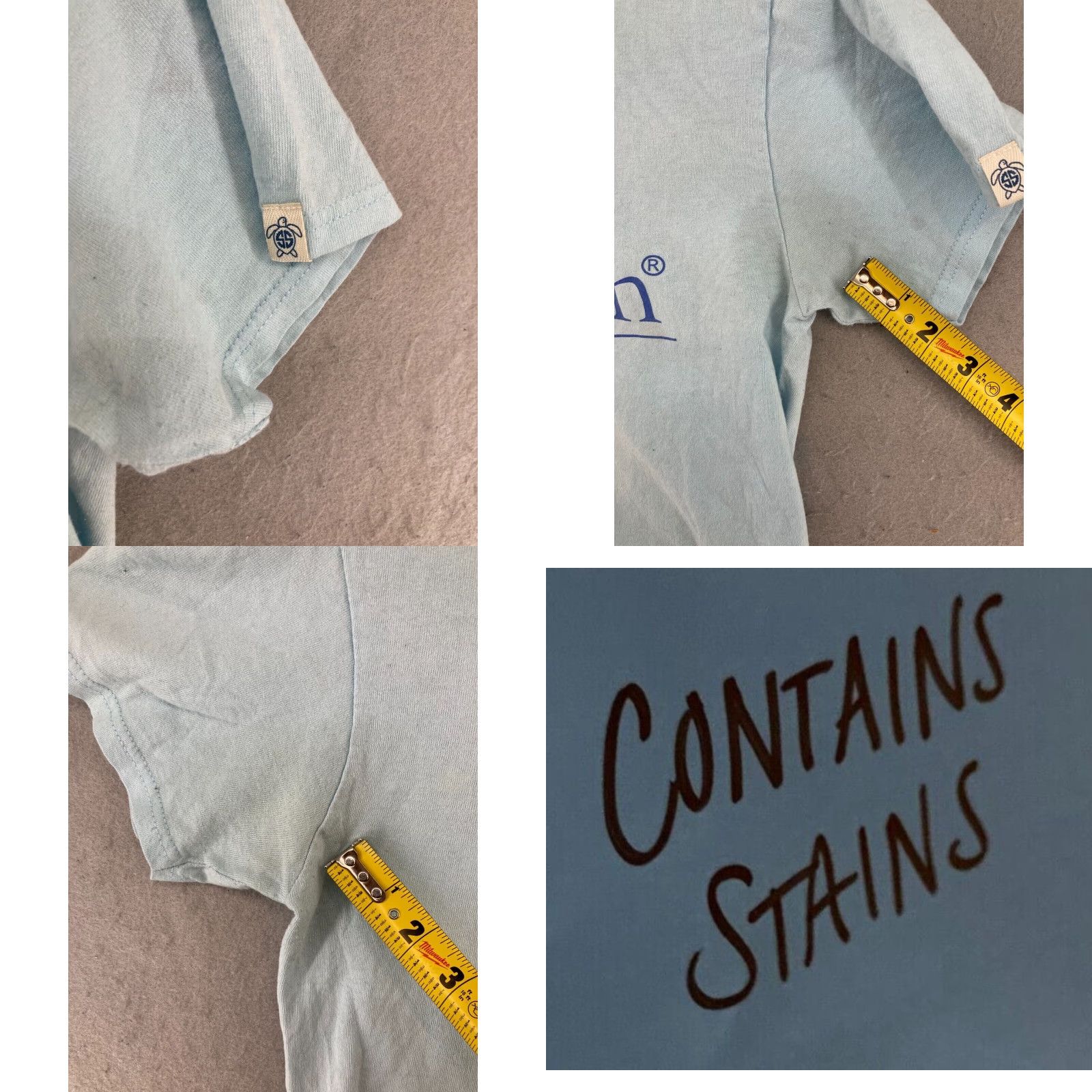 Vintage VINTAGE Simply Southern Women's T-Shirt Large Blue Casual Cotton Butterfly 90s Ladies Size L / US 10 / IT 46 - 8 Thumbnail
