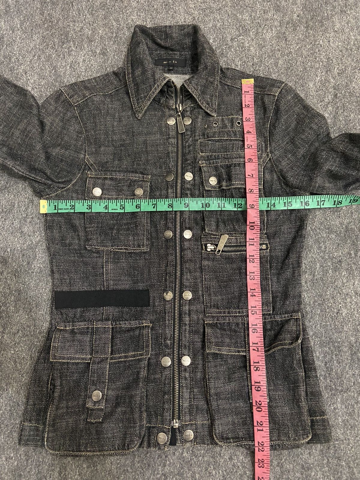 Le Grande Bleu (L.G.B.) Vintage mi- tu L.G.B style denim jacket Size US S / EU 44-46 / 1 - 9 Thumbnail