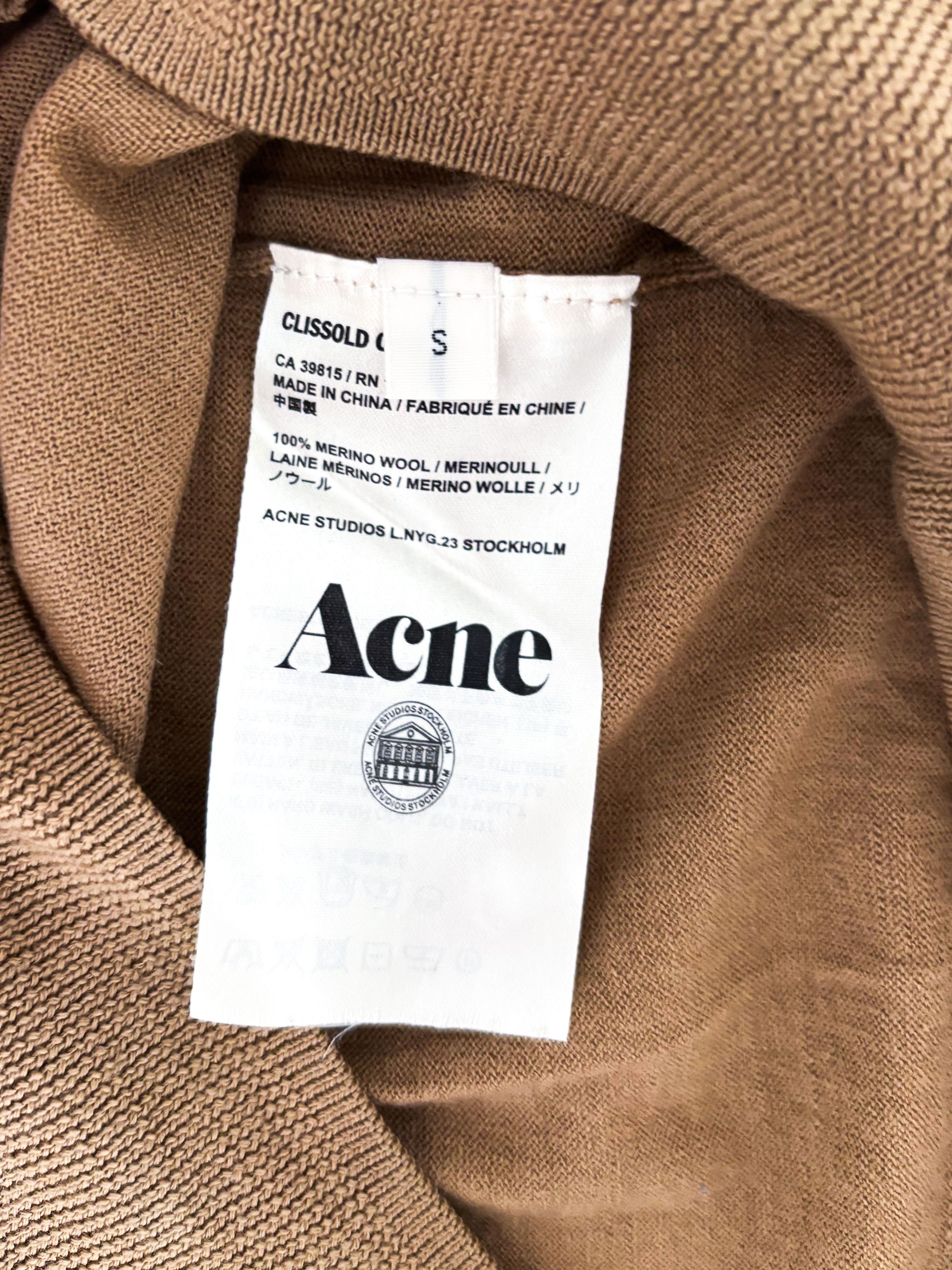 Acne Studios Acne Clissold AW13 Longsleeve Size US XXS / EU 40 - 3 Thumbnail