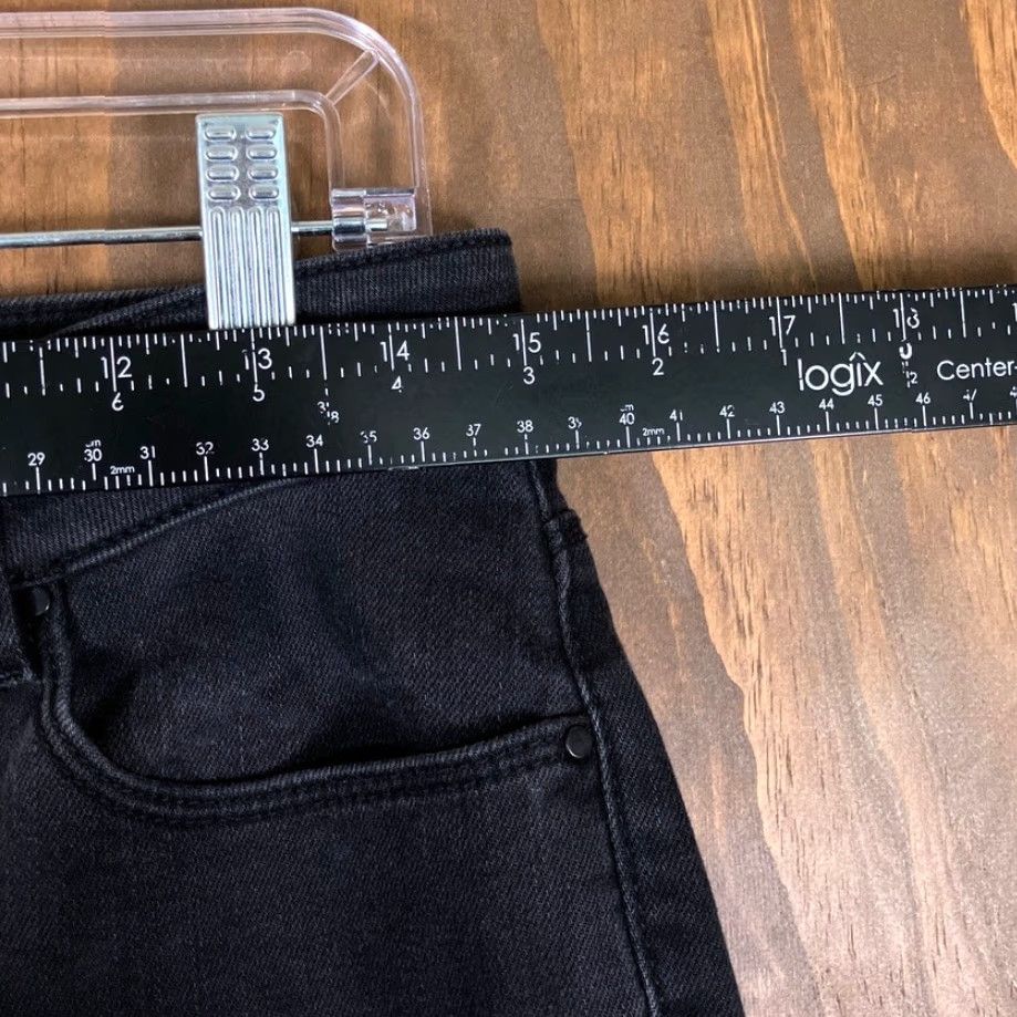 Ann Taylor Ann Taylor Womens Jeans Black Denim The Skinny Curvy Fit Stretch 6 Size 28" / US 6 / IT 42 - 6 Thumbnail