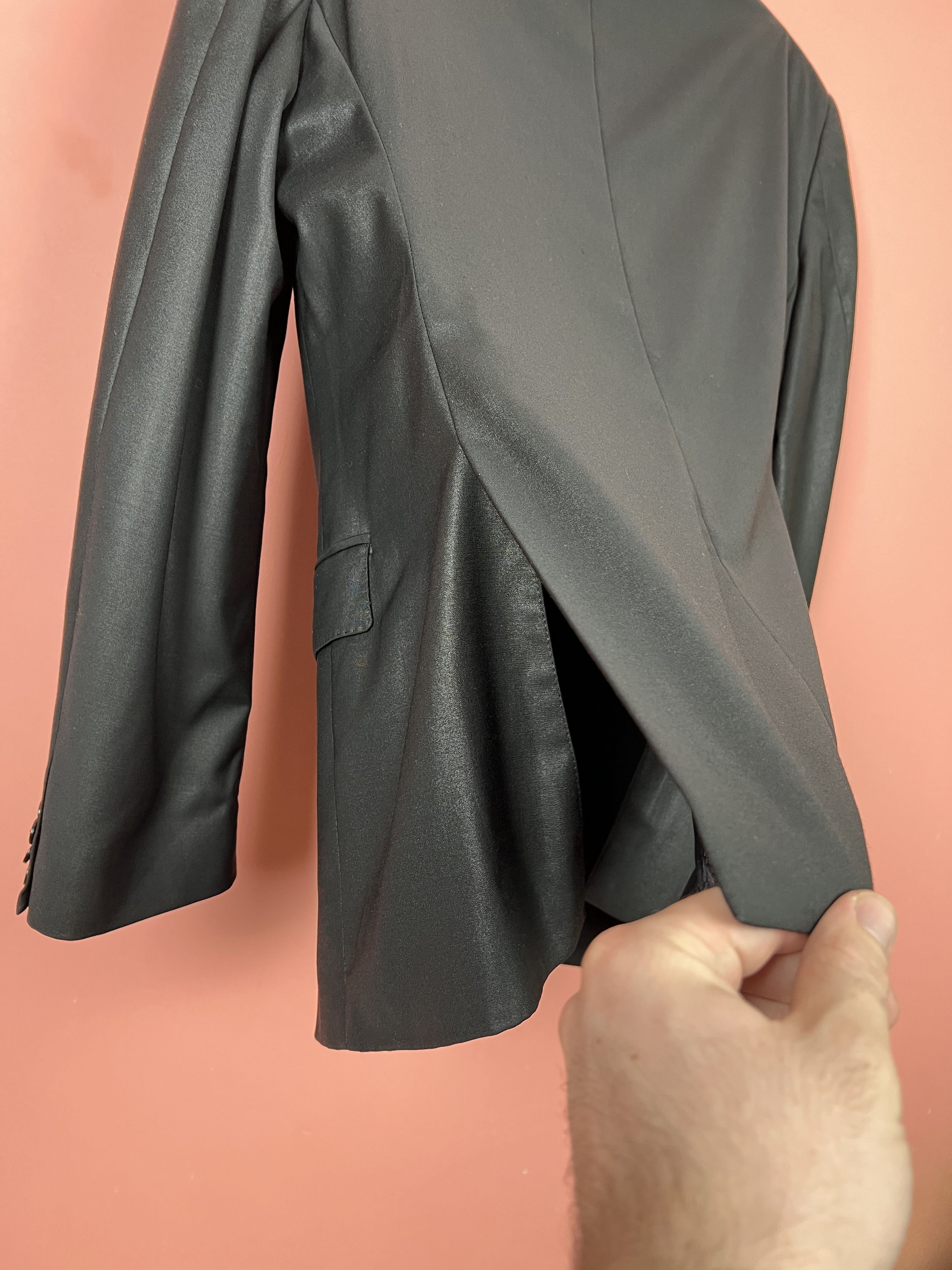 Other Versace black collection classic blazer jacket luxury Size 54R - 2 Thumbnail