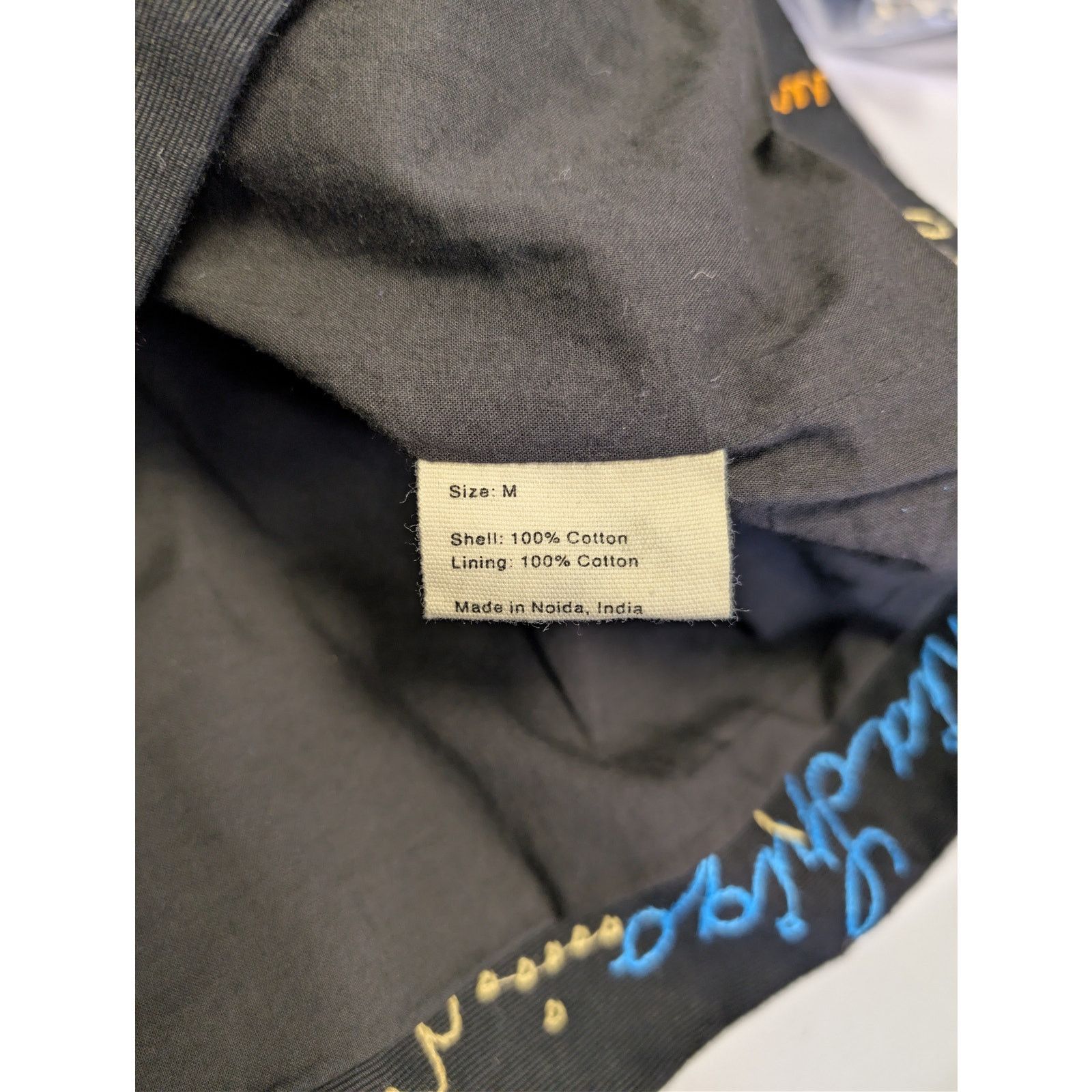 Bode o1rshd1 Signature Scrawl Coat in Black/Multicolor Size US M / EU 48-50 / 2 - 17 Thumbnail