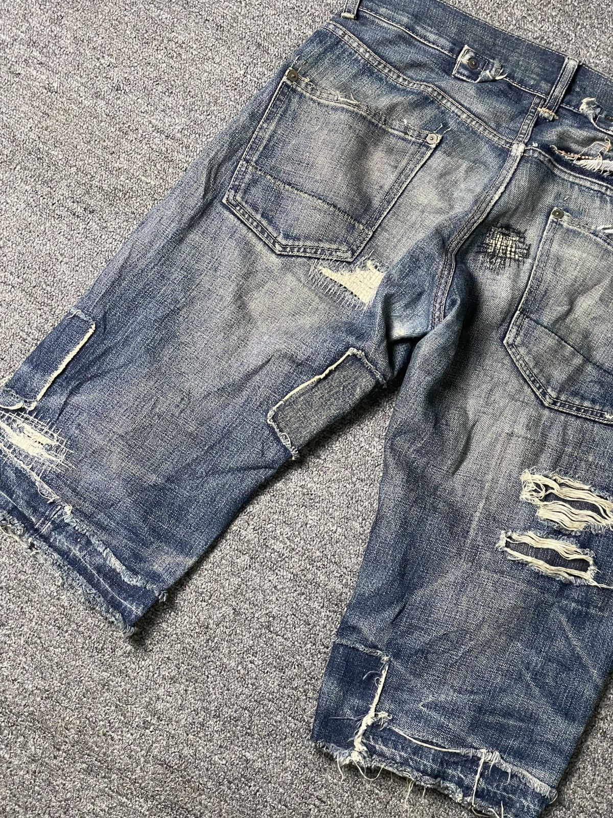 OverDesignCreation Style Ripped Short Jeans (106)