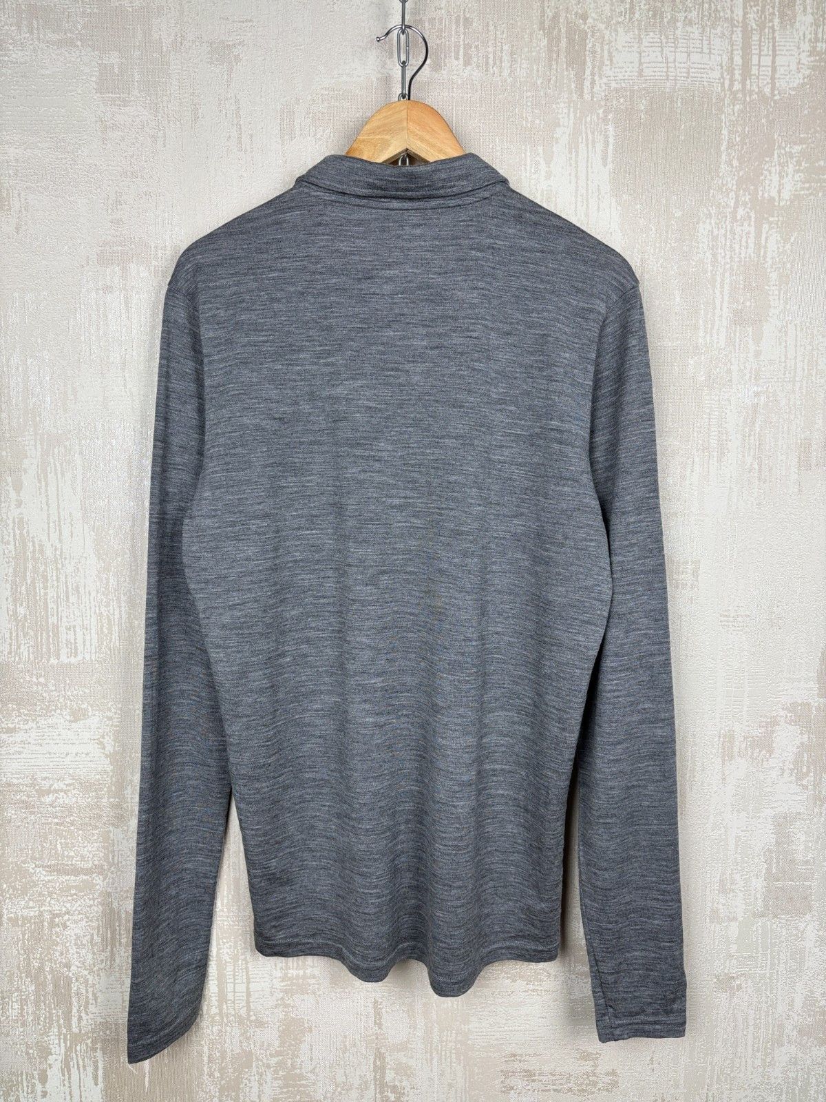 Other Isobaa Merino Wool Long Sleeve Polo Shirt Size US L / EU 52-54 / 3 - 13 Thumbnail