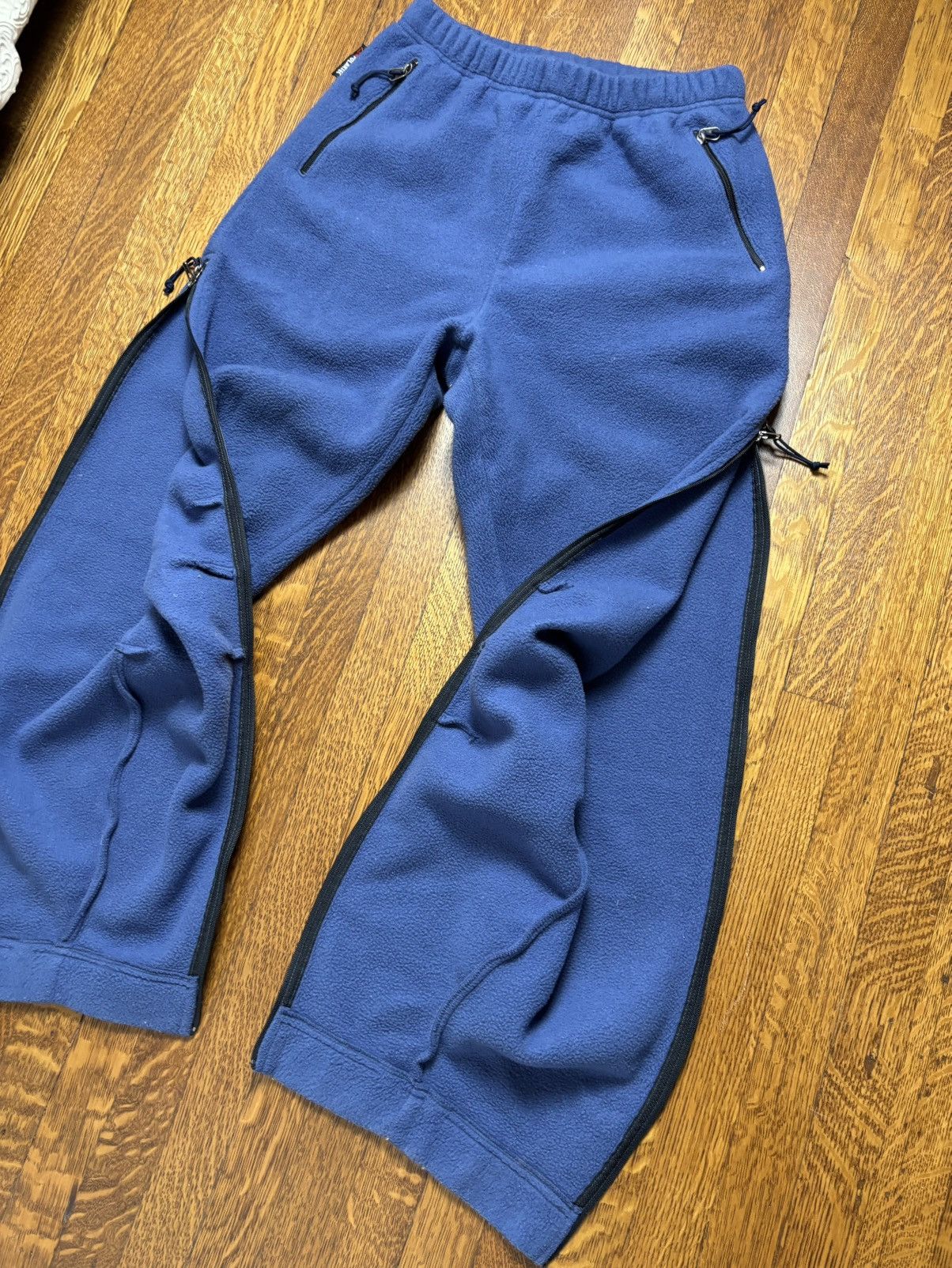 Mountain Equipment × Mountain Equipment Company × Vintage 1990s MEC Pants Vintage Fleece Thermal Zip Co-op Patagonia Size US 32 / EU 48 - 10 Thumbnail