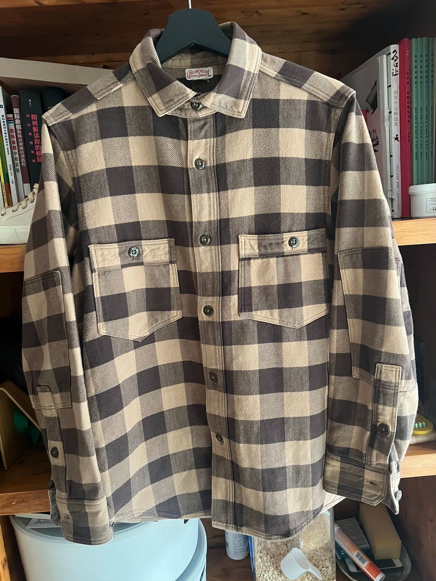 Freewheelers Freewheelers Japanese Flannel Work Shirt Near New Size US S / EU 44-46 / 1 - 3 Thumbnail