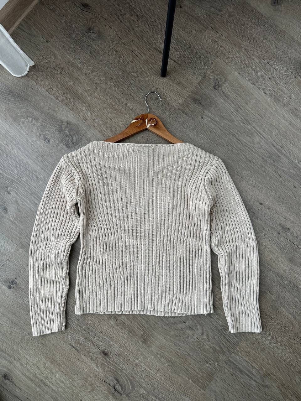 Polo Ralph Lauren × Vintage Vintage Polo Jeans Co. Ralph Lauren USA Flag Knit Sweater Size M / US 6-8 / IT 42-44 - 14 Thumbnail