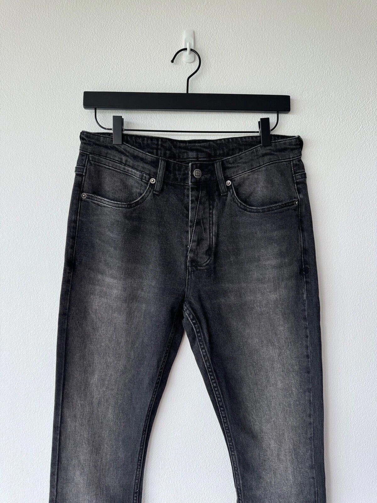 Ksubi Ksubi mens denim jean van winkle 32 black grey chamber zip Size US 32 / EU 48 - 3 Thumbnail