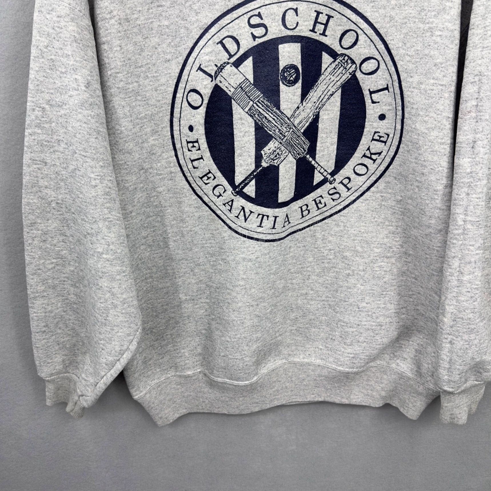 Hanes VINTAGE Hanes Classics Sweatshirt Old School Mens XL Gray 90s USA Made Size US XL / EU 56 / 4 - 4 Thumbnail