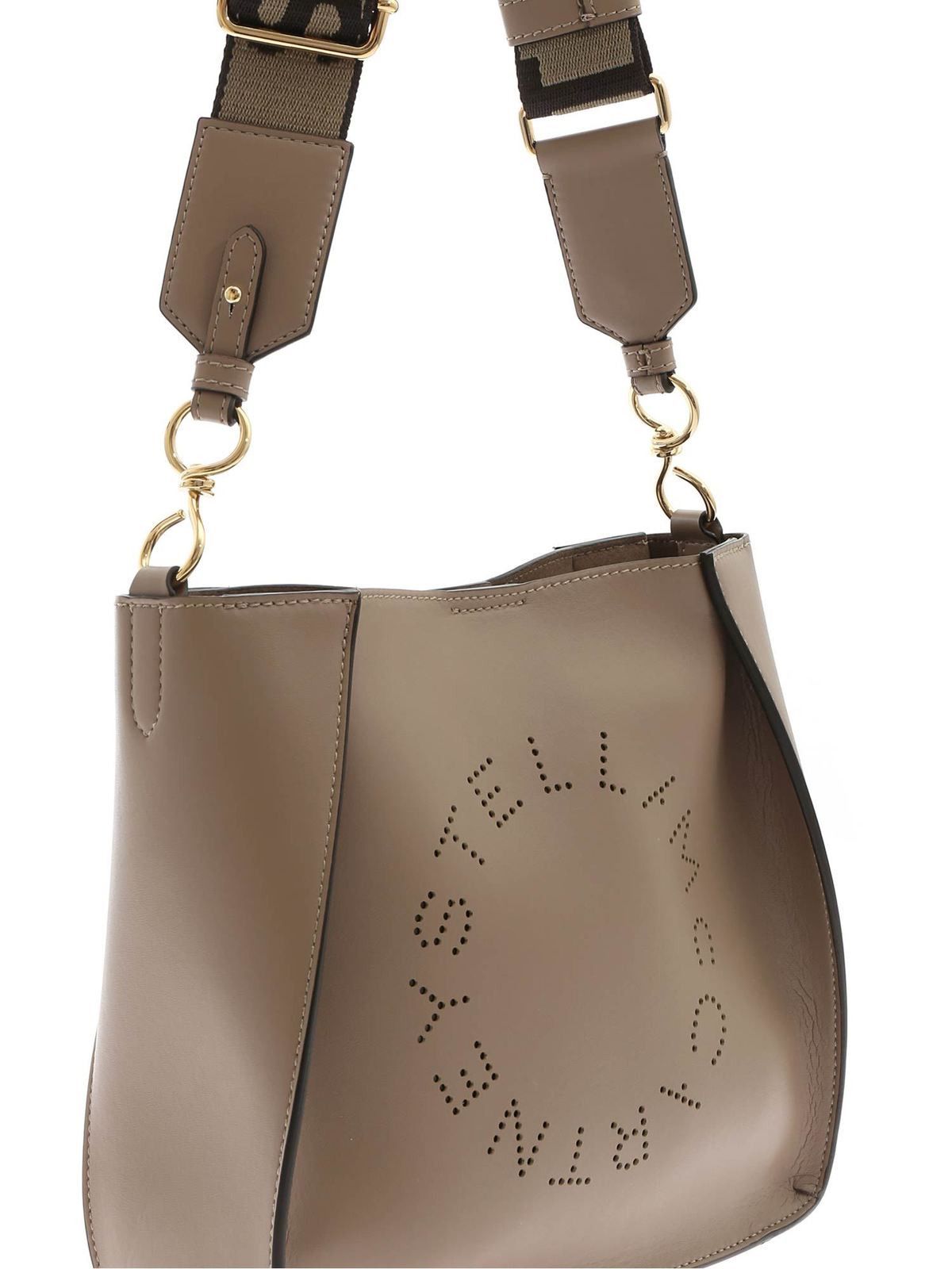 Stella McCartney os11x1225 Size: OS / Logo Mini Bag in Brown Size ONE SIZE - 4 Thumbnail