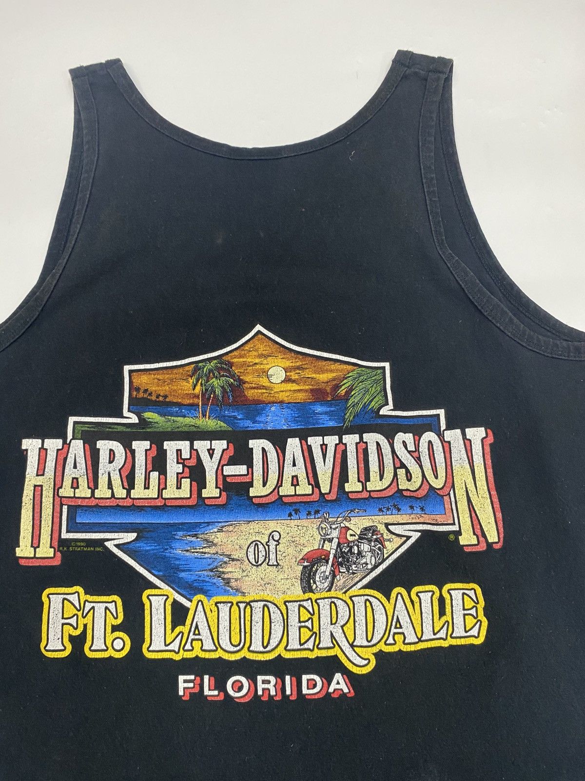 Harley Davidson Vintage singlet t-shirt harley davidson Size US L / EU 52-54 / 3 - 8 Thumbnail