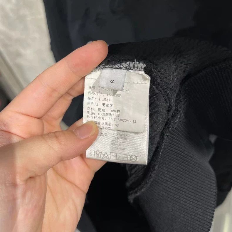 Givenchy Givenchy Black Hole - Black Large Destroyed Net Tulle Swea Size US S / EU 44-46 / 1 - 5 Thumbnail