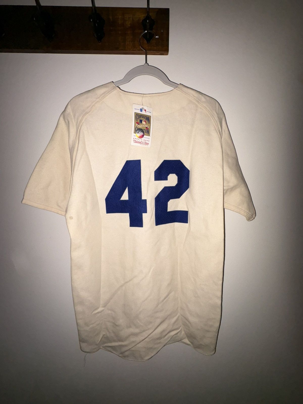 Mitchell & Ness Mitchell & Ness Jackie Robinson Jersey Size US L / EU 52-54 / 3 - 2 Thumbnail
