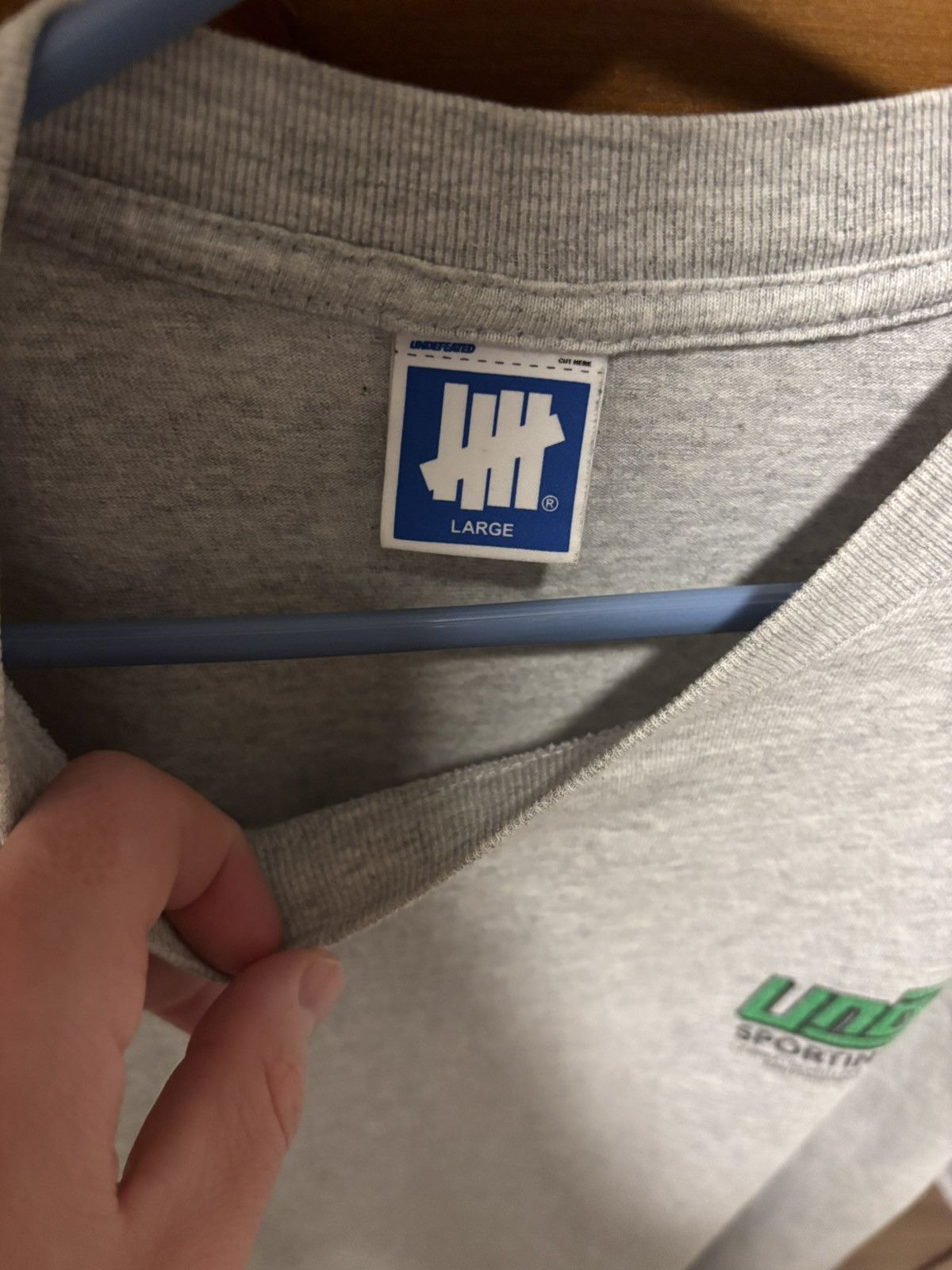 Undefeated Undefeated Tee Size US L / EU 52-54 / 3 - 4 Thumbnail