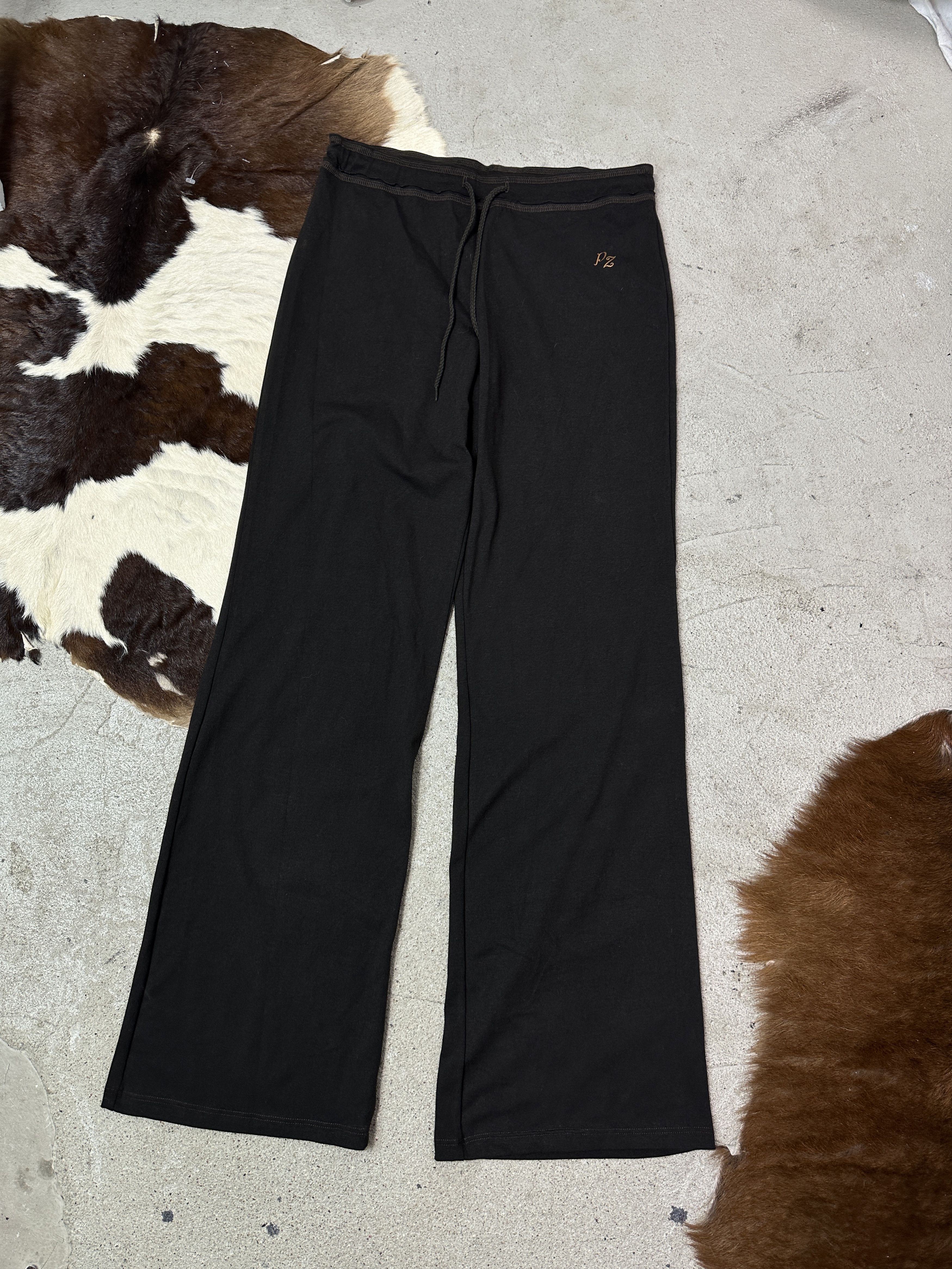 Vintage Vintage Sporty Streetwear Flared Sweatpants Y2K Size 26" / US 2 / IT 38 - 2 Thumbnail